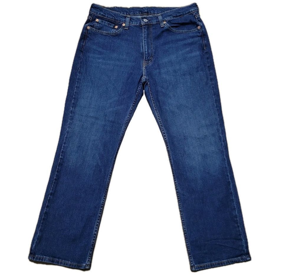 Levi's Levi's 514 Straight Blue Jeans Men's Size 36/30 Excellent Size US 36 / EU 52 - 1 Thumbnail
