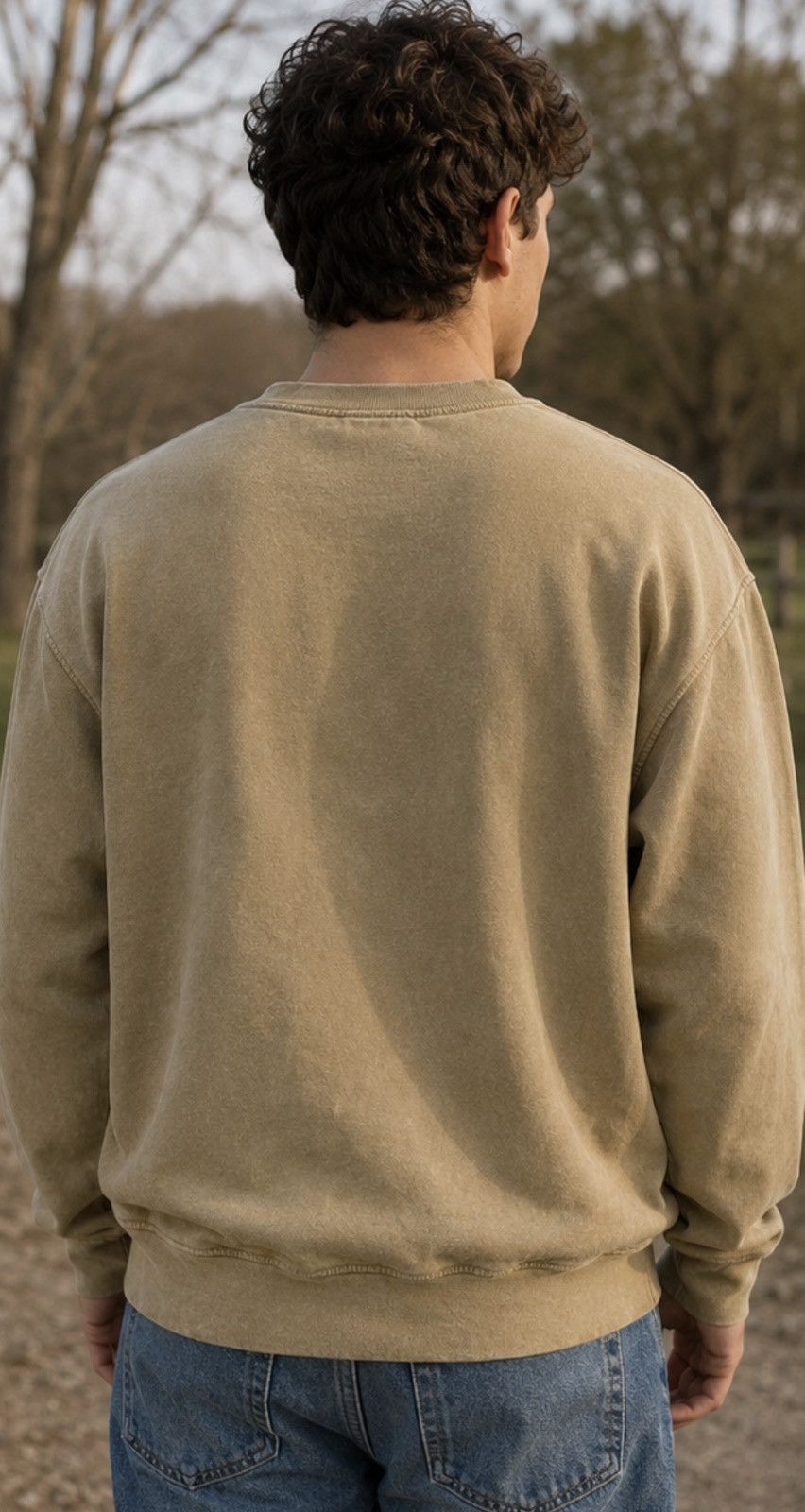 Other Coors Banquet Beer Cowboy Graphic Sweatshirt Mens Medium Tan Size US M / EU 48-50 / 2 - 2 Thumbnail
