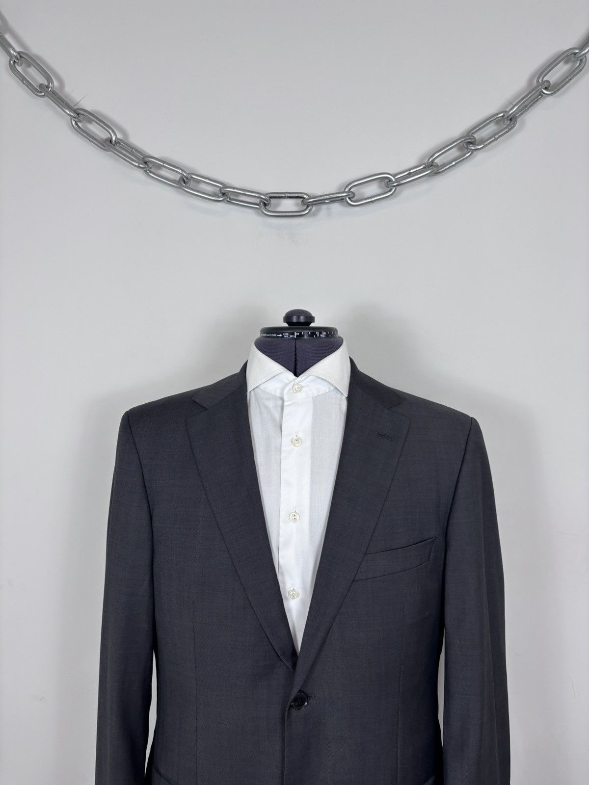 Hugo Boss Hugo Boss Bertolucci/Movie Men’s 2-Piece Gray Wool Suit Size 40R - 3 Thumbnail