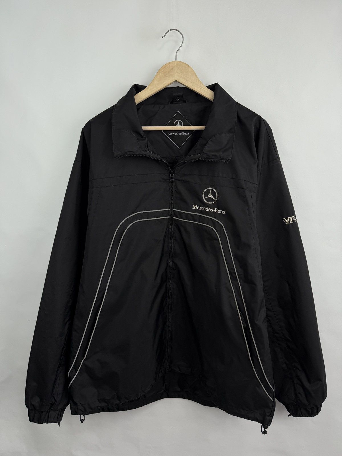 Mercedes-Benz 🇩🇪 Vintage 90s Mercedes Benz Swiss Collection Jacket & Fleece Size US XXL / EU 58 / 5 - 3 Thumbnail