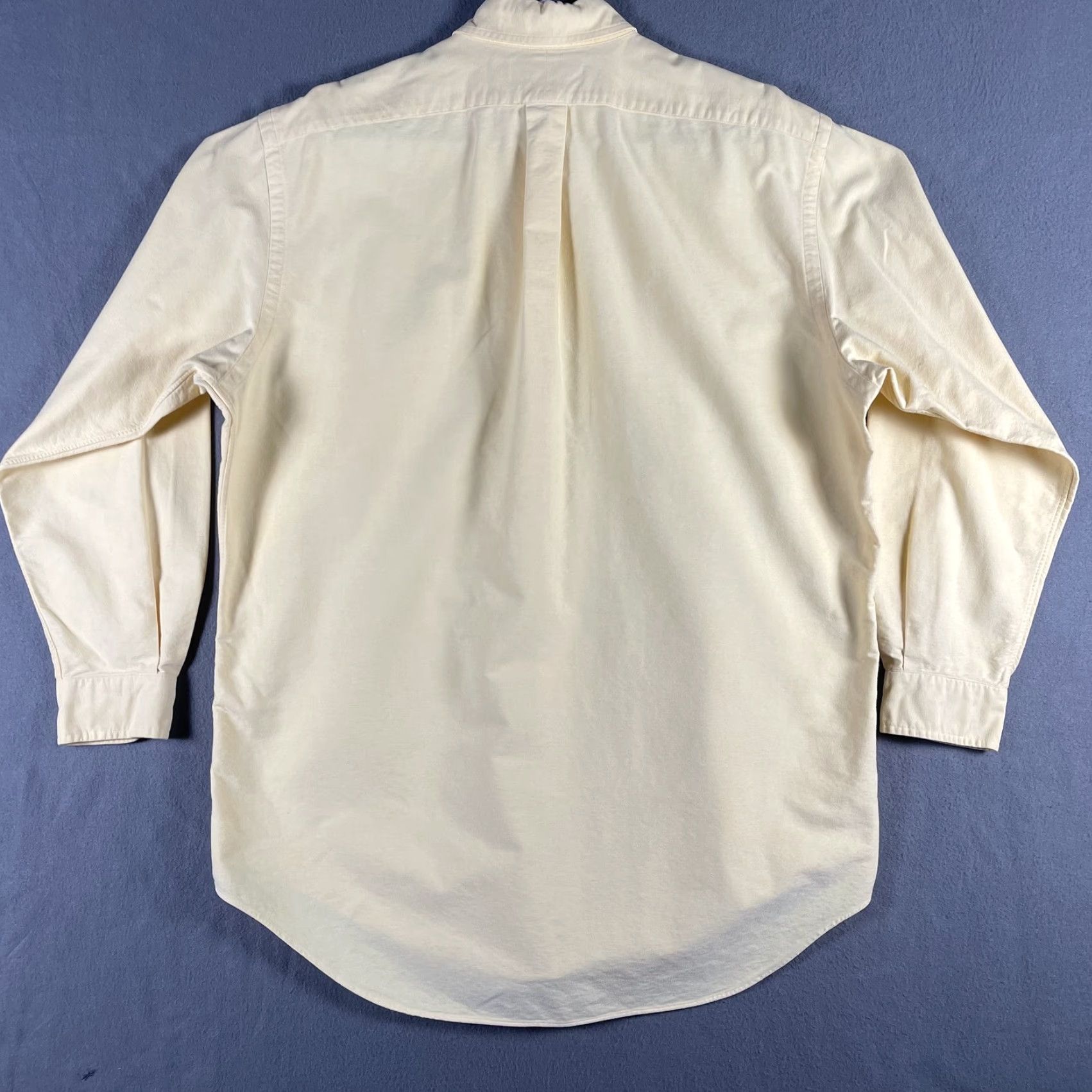 Ralph Lauren Ralph Lauren Shirt Mens Large Yellow Oxford Yarmouth Button-Down Long Sleeve Pony Size US L / EU 52-54 / 3 - 2 Thumbnail
