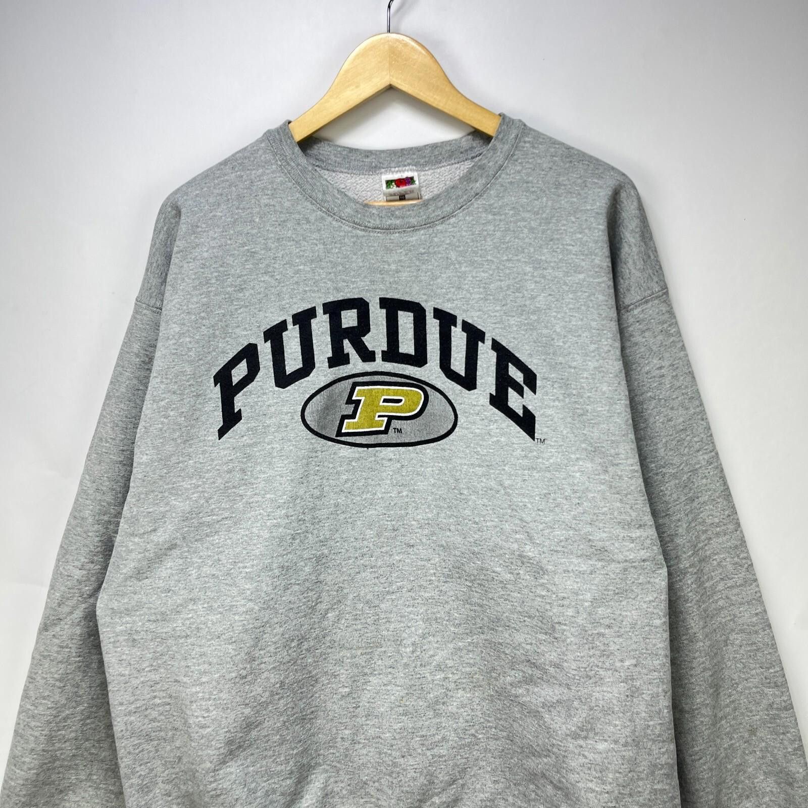 Fruit Of The Loom Vintage 90s Purdue University Sweatshirt XL Boilmakers Size ONE SIZE - 2 Thumbnail