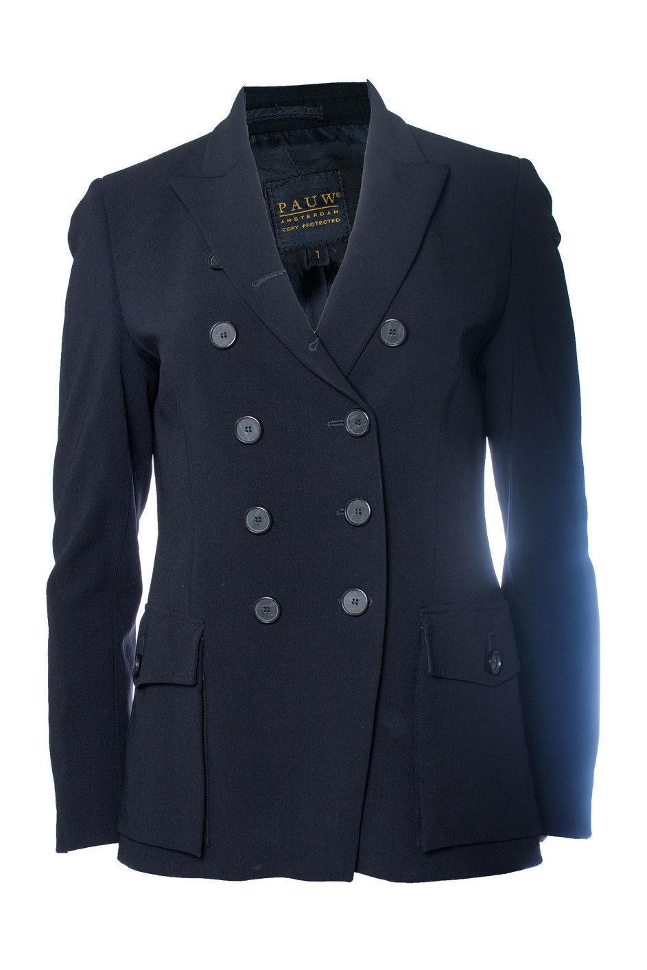 Other Pauw, blue double breasted blazer jacket Size S / US 4 / IT 40 - 5 Thumbnail