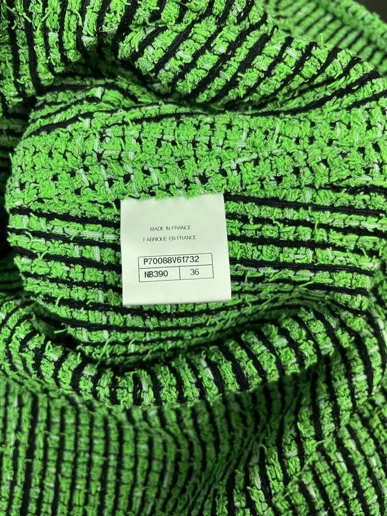 Chanel Chanel Long green coat Size XS / US 0-2 / IT 36-38 - 5 Thumbnail