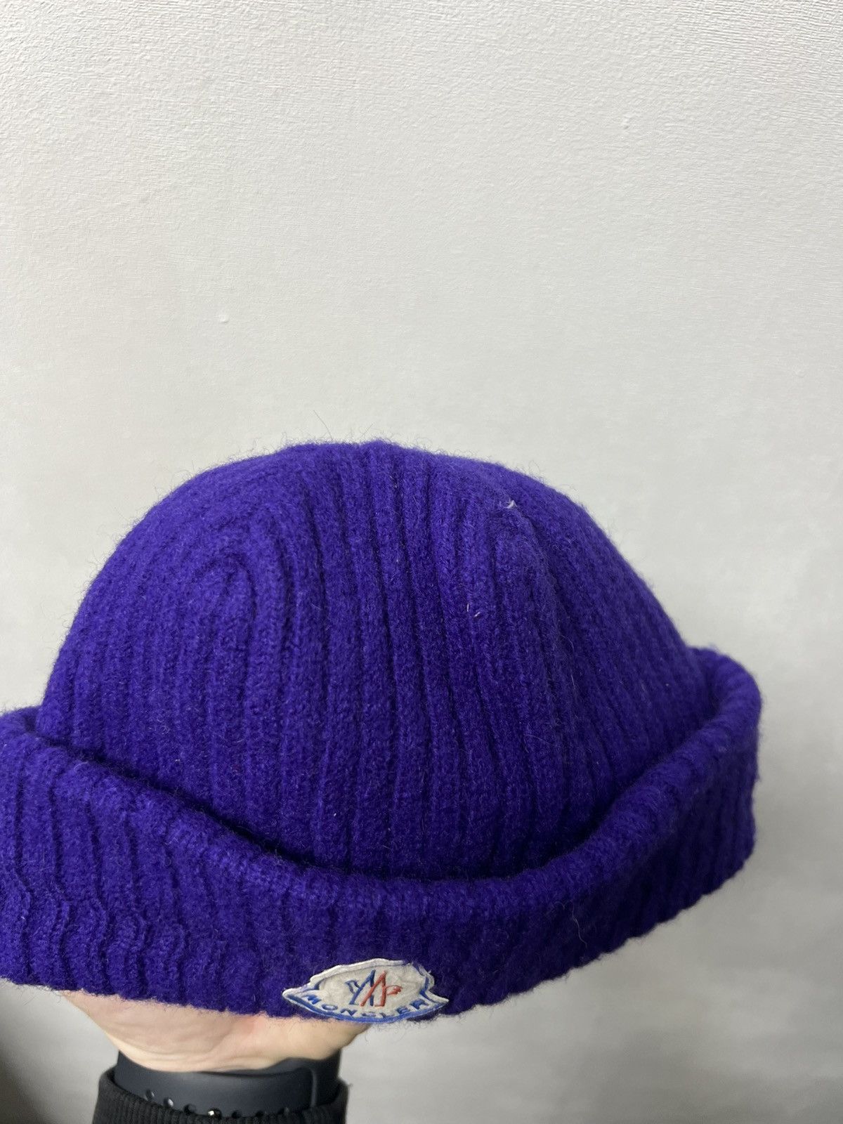 Moncler Vintage Moncler Wool Beanie Hat Cap Luxury 80s 90s Size ONE SIZE - 3 Thumbnail