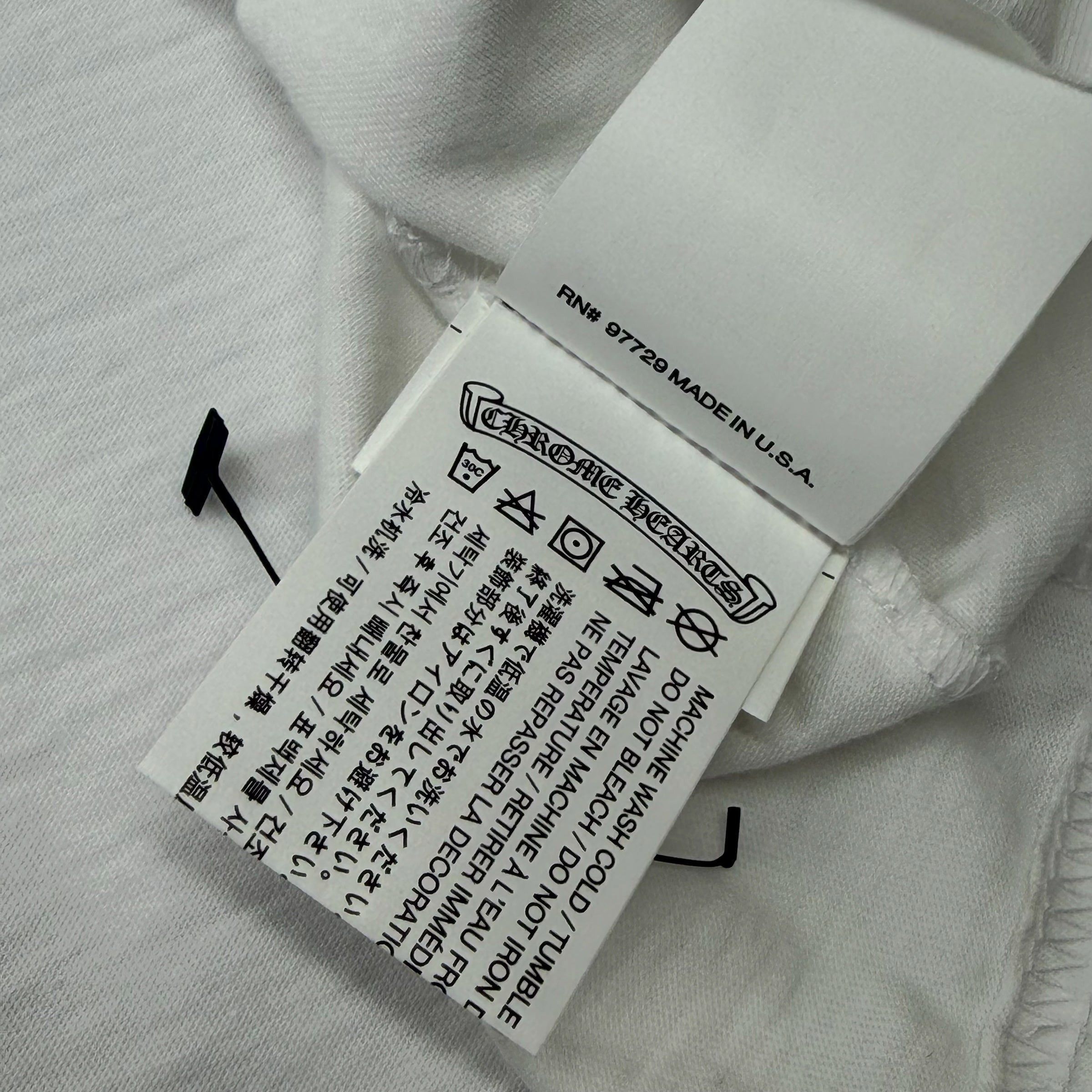 Chrome Hearts Chrome Hearts Gradient Dagger Tee White XXL Size US XXL / EU 58 / 5 - 7 Thumbnail