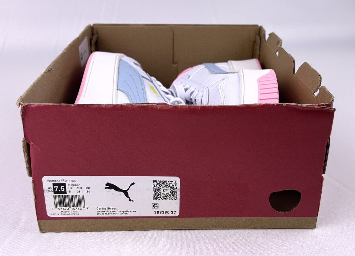 Puma Puma Carina Street Sneakers White Pink Women’s 7.5 New Size US 7.5 / IT 37.5 - 12 Thumbnail
