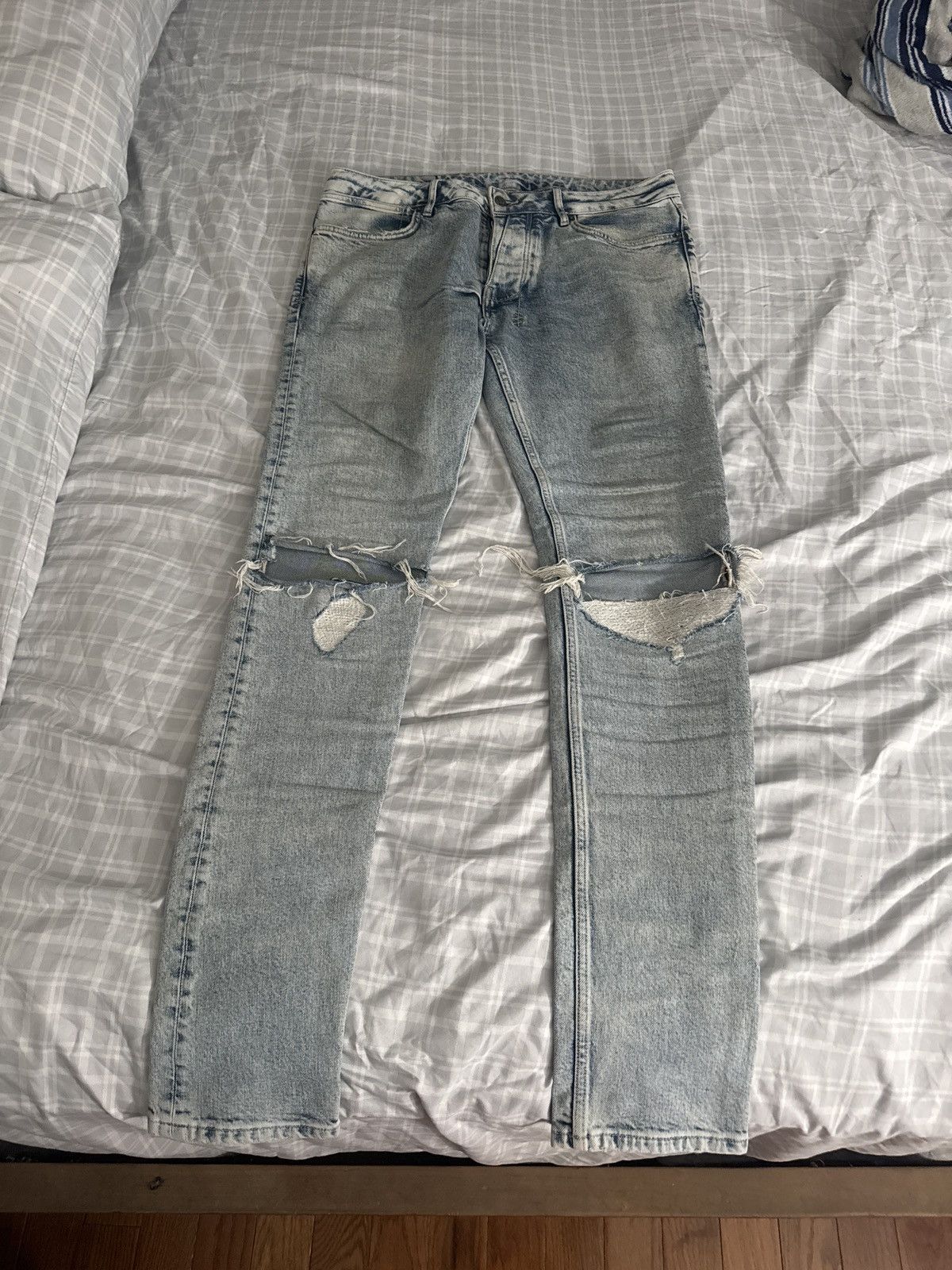 Ksubi Ksubi van winkle overkast sliced jeans Size US 32 / EU 48 - 1 Thumbnail