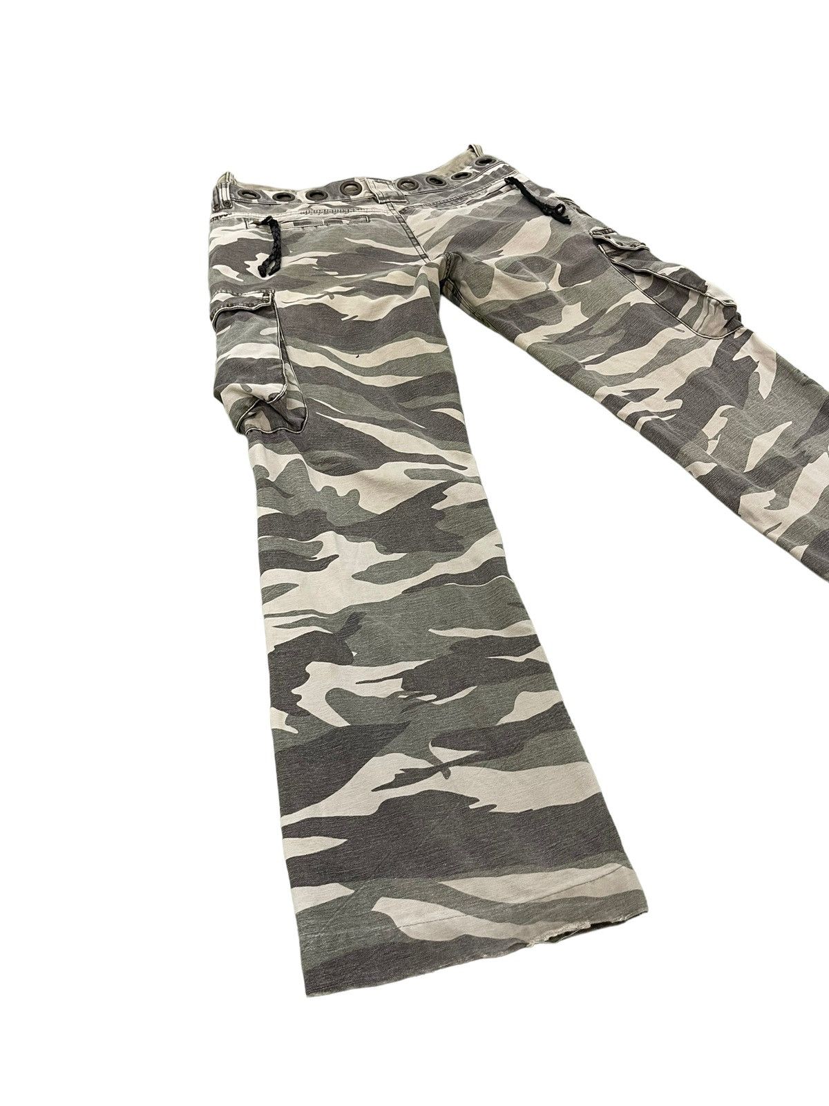 Japanese Brand Double Waist Cargo In The Attic Homme Camo Regular 7🟦9 Size US 31 - 12 Thumbnail