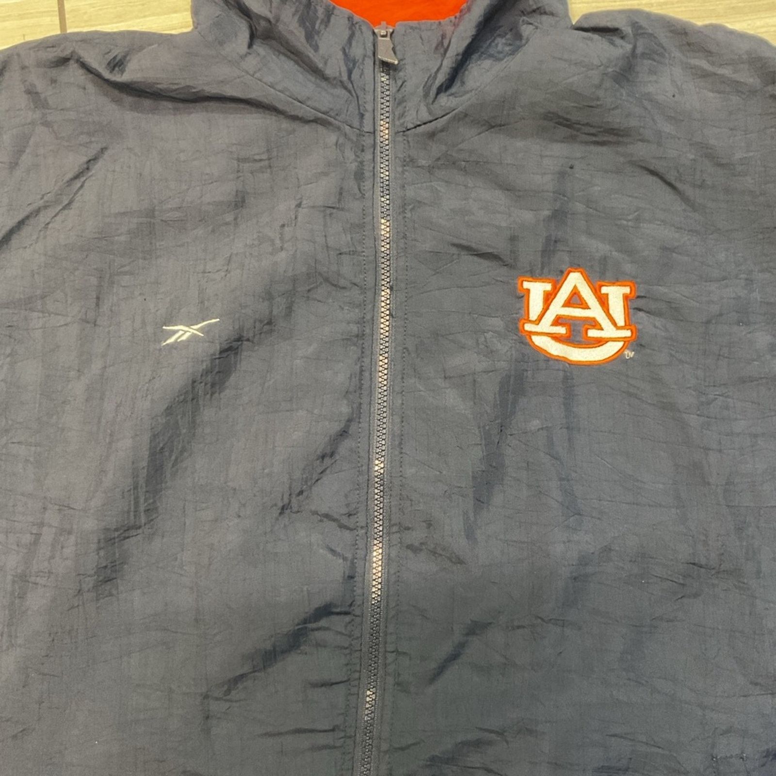 Reebok Reebok Auburn Tigers Track Full-Zip Jacket Size US L / EU 52-54 / 3 - 4 Thumbnail