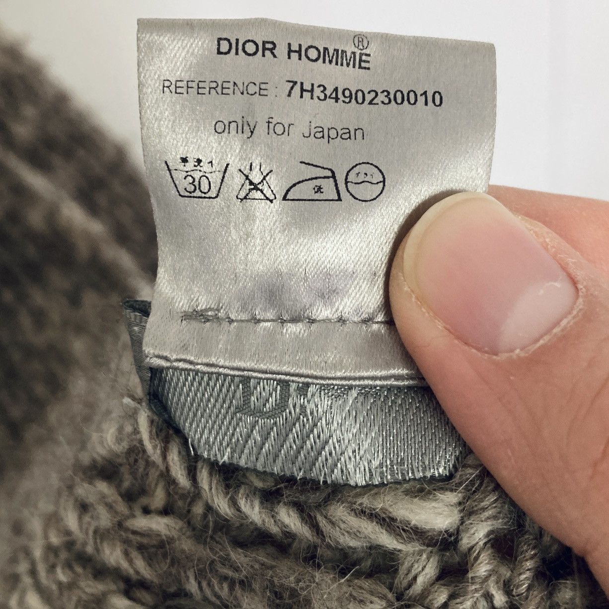 Dior DIOR HOMME BY HEDI SLIMANE 2007 AW/FW RUNWAY CLASSIC SCARF Size ONE SIZE - 9 Thumbnail