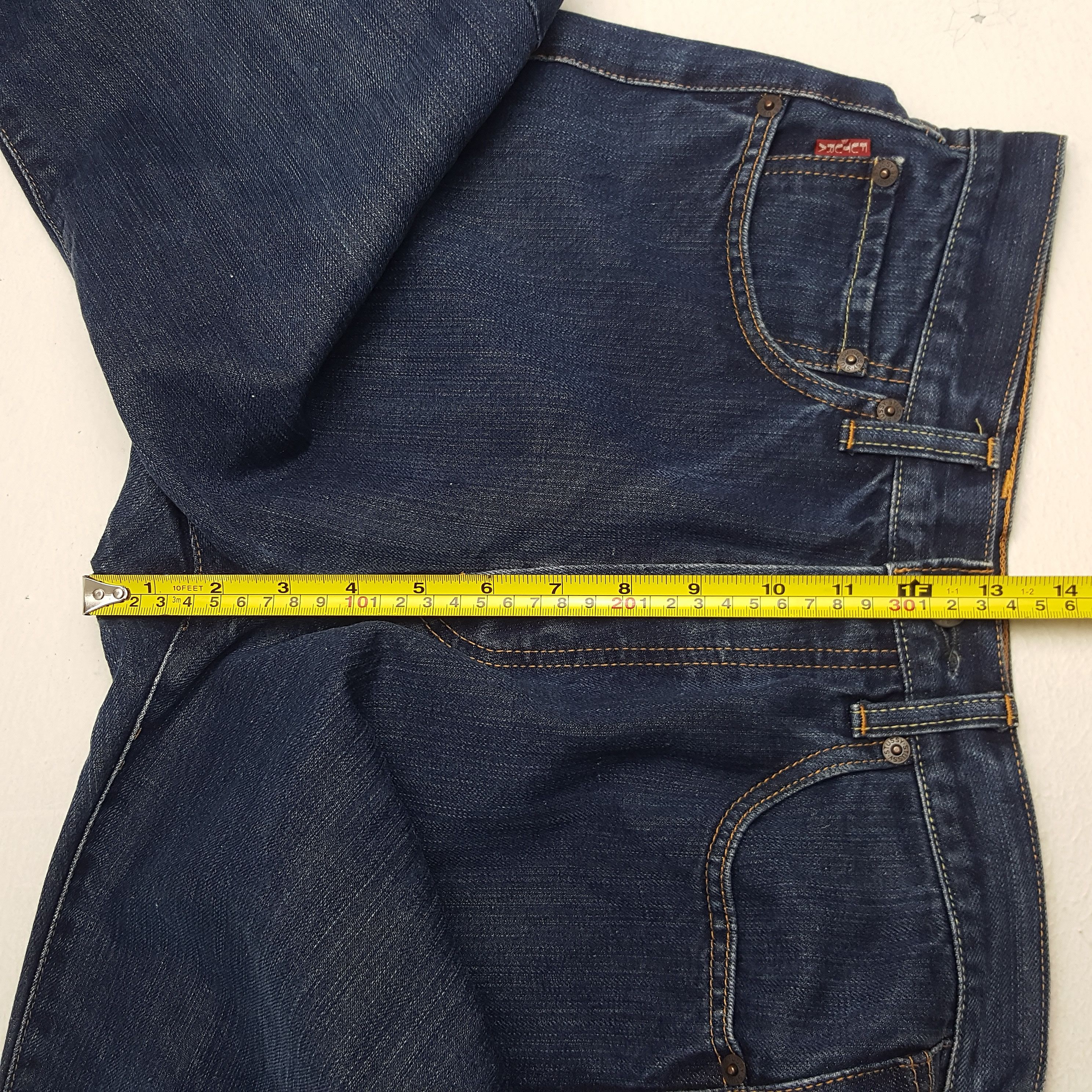 Stussy × Vintage Vintage Stussy Japan Custom Art Logo Denim Jeans Size US 27 - 8 Thumbnail