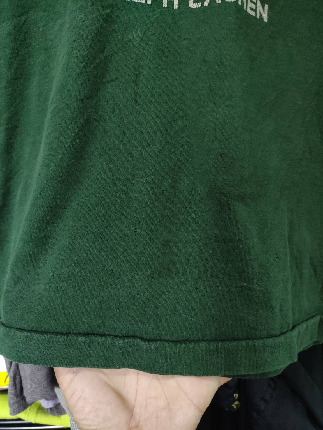 Polo Ralph Lauren Vtg 90's Polo Ralph Lauren Classic Logo T-Shirt Size US L / EU 52-54 / 3 - 8 Thumbnail