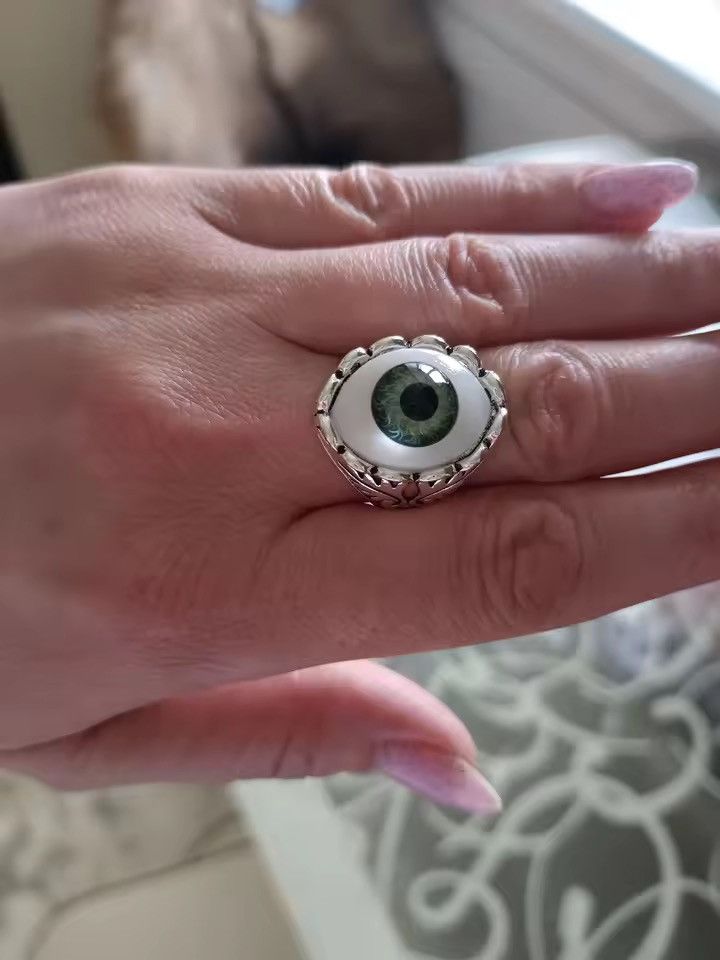 Japanese Brand Eye Ring Size 6-13 Size ONE SIZE - 1 Thumbnail