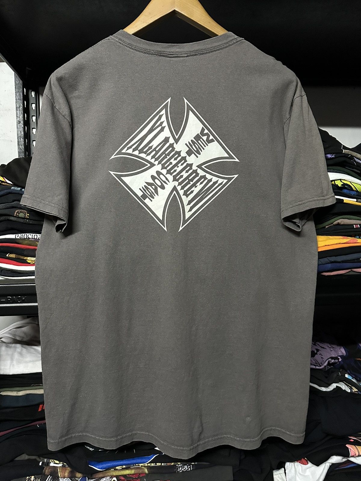 Vintage × Xlarge Vintage Xlarge Crew X West Cooper Logo Faded Tee Size US L / EU 52-54 / 3 - 1 Thumbnail