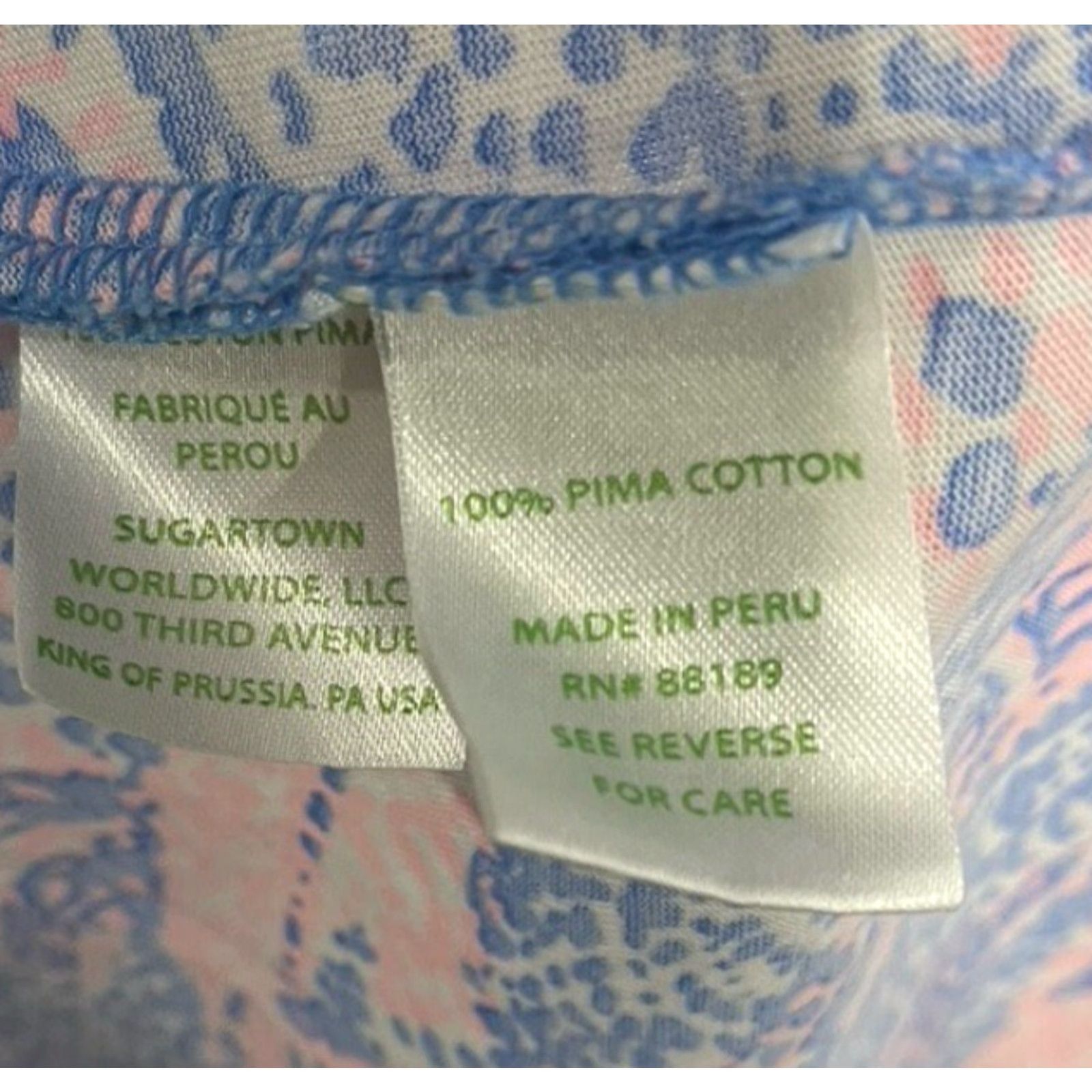 Lilly Pulitzer Lilly Pulitzer Preston Tie Sleeve Dress XS Multicolor Women Short 3/4 Sleeve Boat Neck Party Cocktail Lilli Peruvian Peru Size XS / US 0-2 / IT 36-38 - 6 Thumbnail
