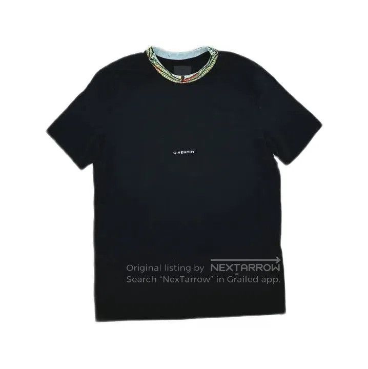 Givenchy Givenchy SS22 Men's Knit Crewneck Short-Sleeve T-Shirt. Size US L / EU 52-54 / 3 - 2 Thumbnail