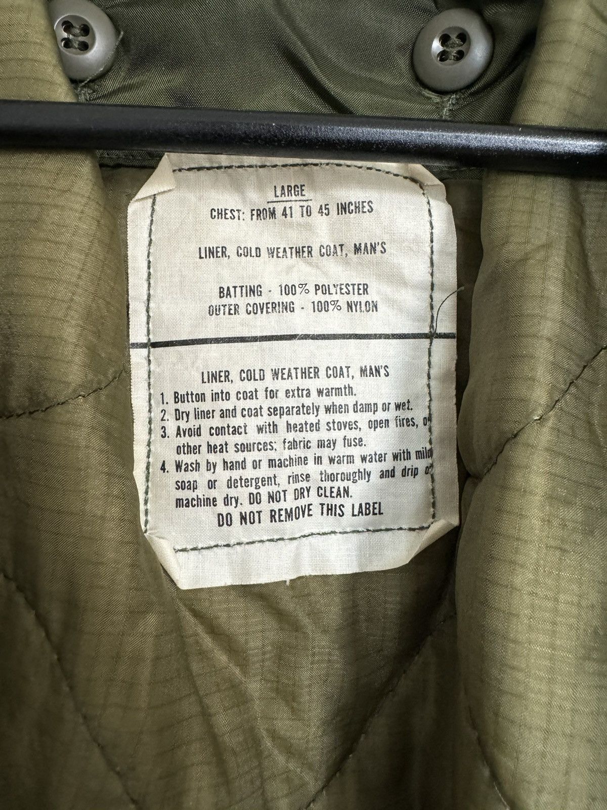 Vintage Vintage Military Field Jacket with Liner Size US L / EU 52-54 / 3 - 3 Thumbnail