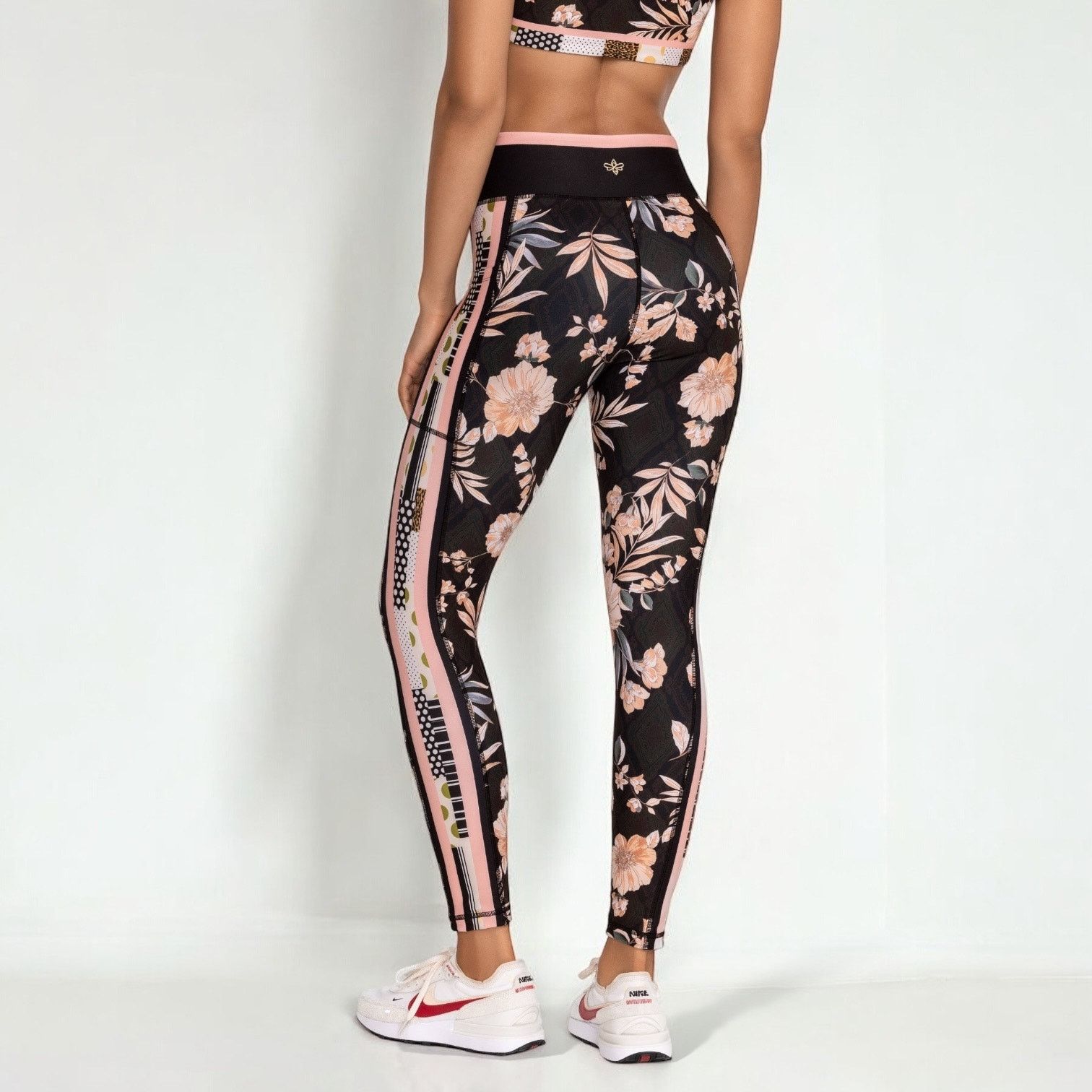 Johnny Was Johnny Was Nido Bee Active Floral Legging w Pockets - Sz: XS Size 25" / US 0 / IT 36 - 3 Thumbnail