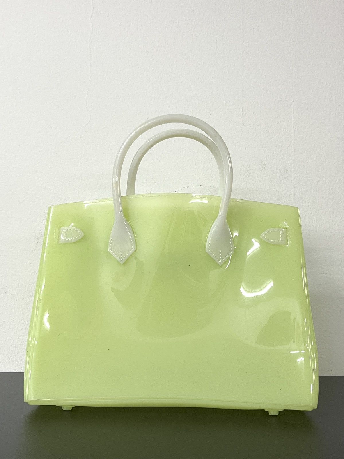 Vintage FLUORESCENT BIRKIN IN GREEN Size ONE SIZE - 8 Thumbnail