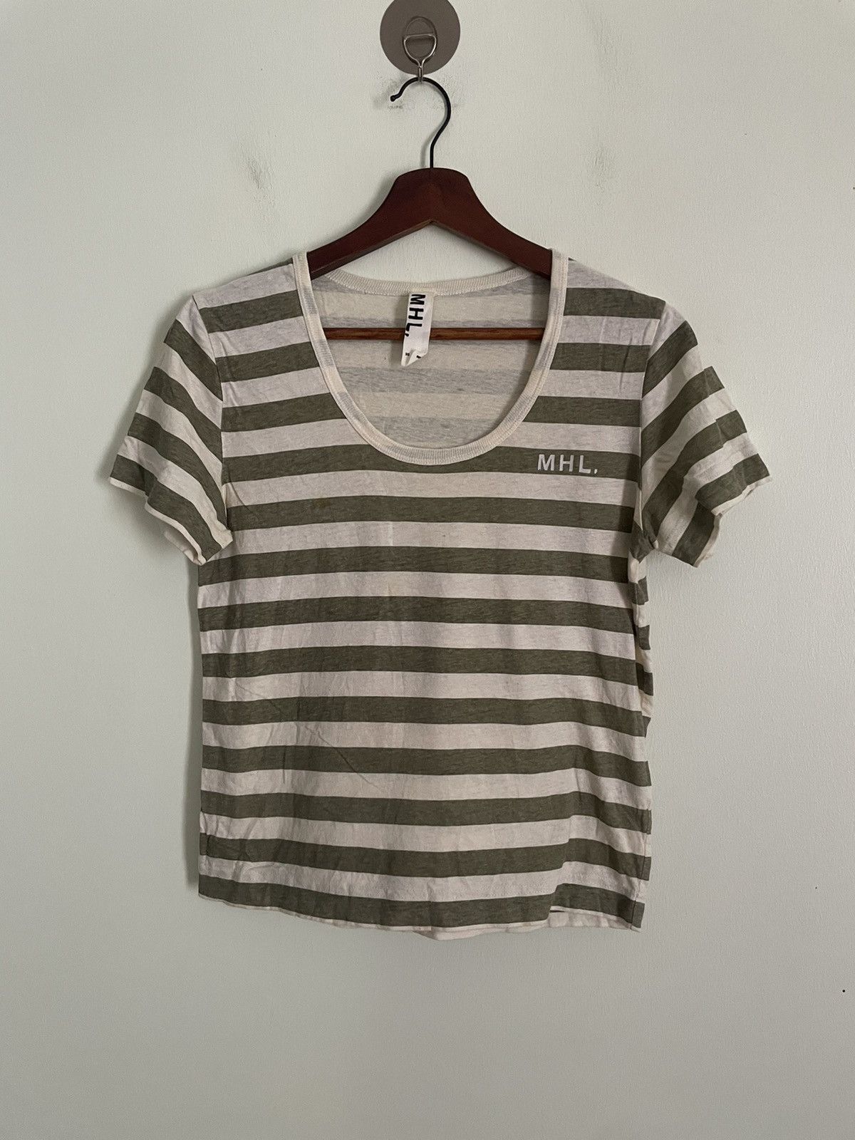 Margaret Howell Margaret Howell Striped Tshirt Size M / US 6-8 / IT 42-44 - 1 Thumbnail
