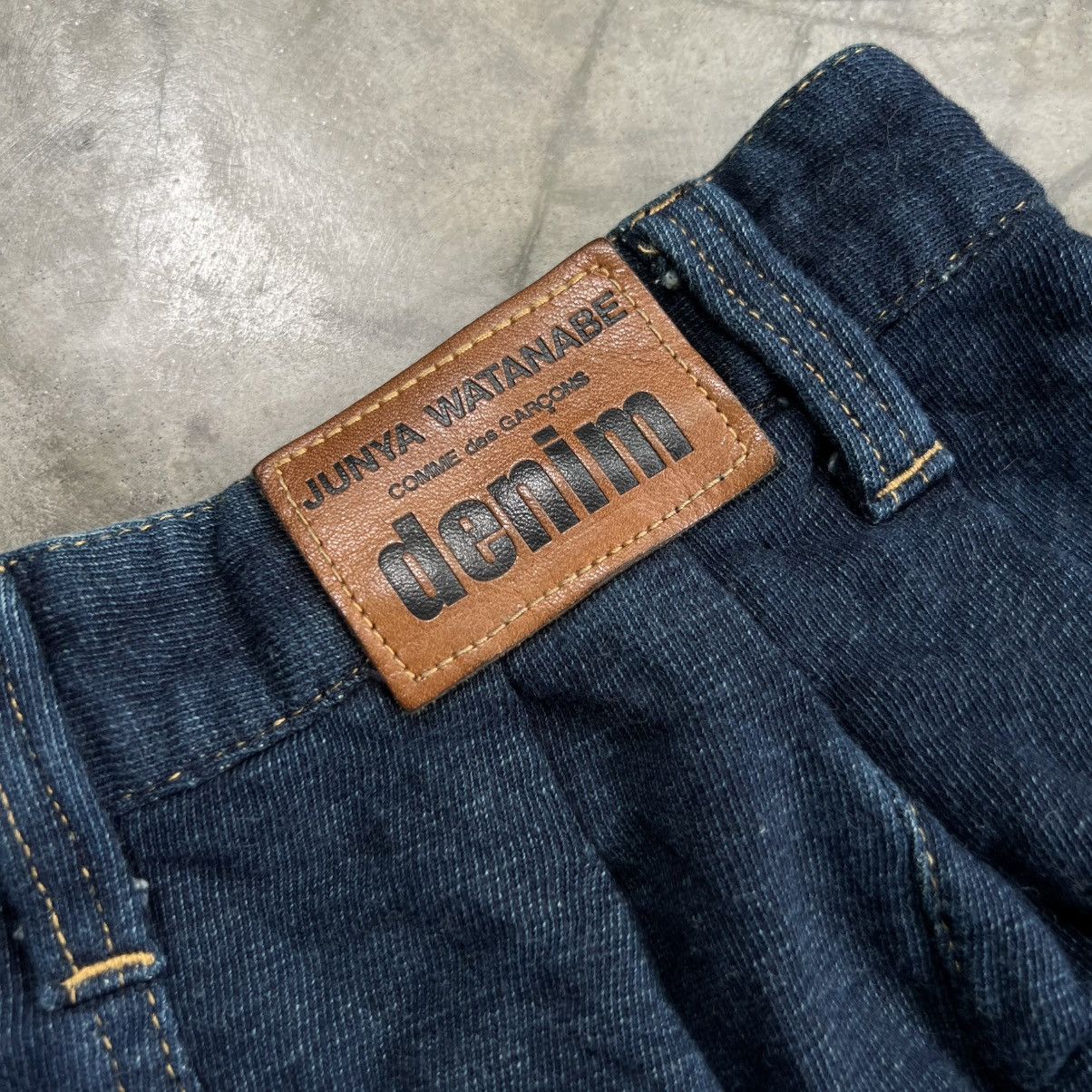 Junya Watanabe Vintage Comme des Garcons Crotch Denim Pants Size US 27 - 5 Thumbnail