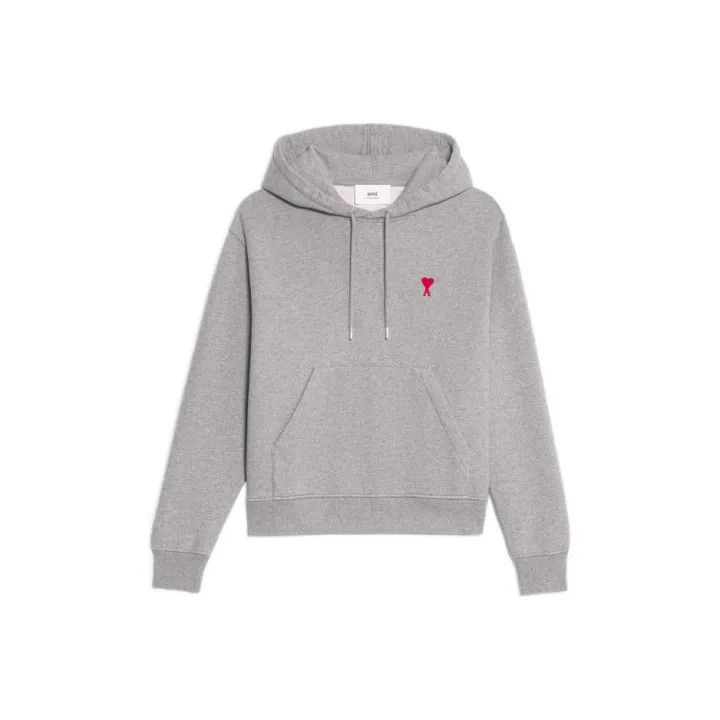 AMI AMI Parise Heart Logo Hoodie for Men and Women 0079 Size US M / EU 48-50 / 2 - 1 Thumbnail