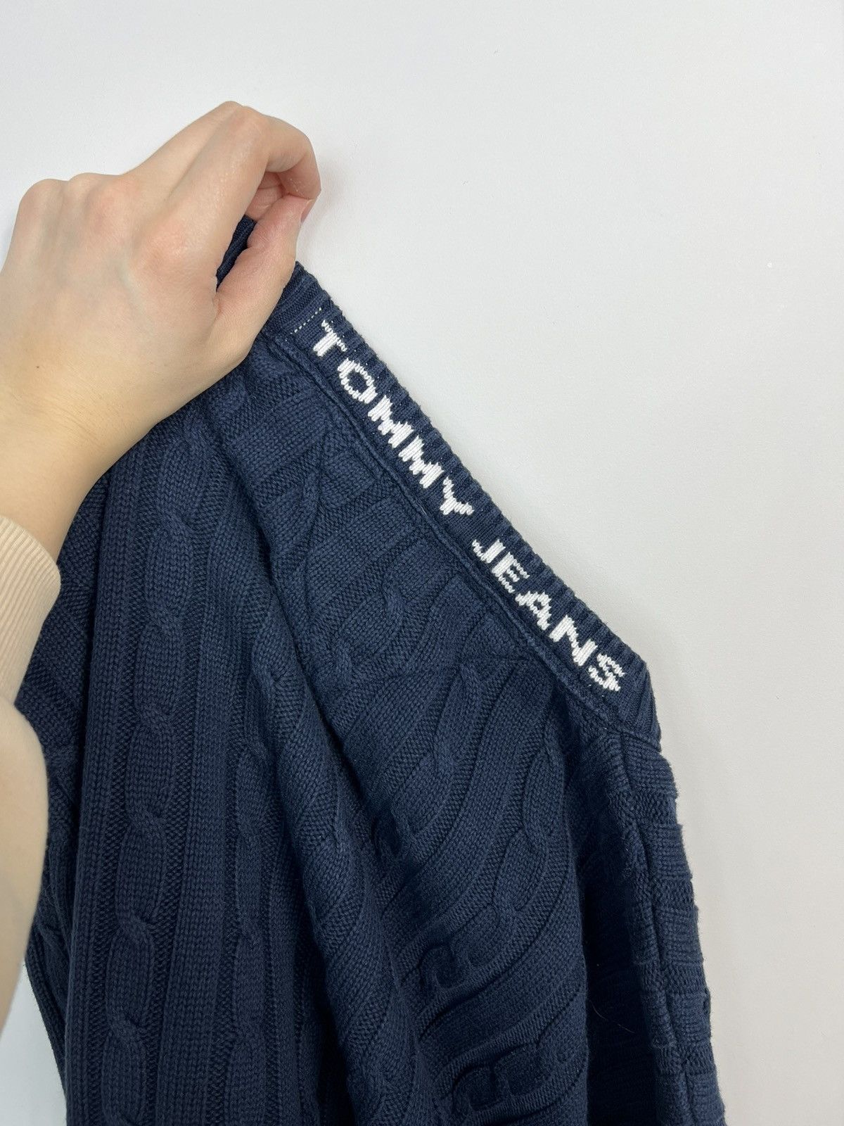 Tommy Jeans Sweater Braid Tommy Hilfiger Jeans Logo Size US XXL / EU 58 / 5 - 3 Thumbnail