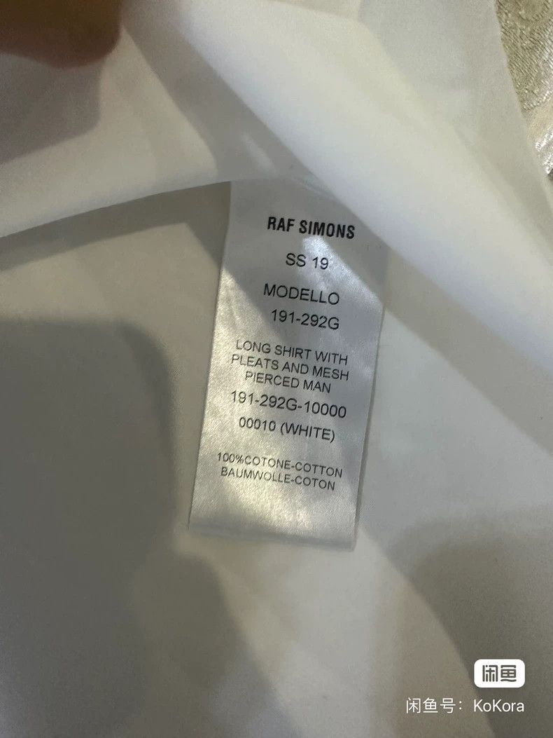Raf Simons Raf simons Iconic punk aesthetic shirt Size US S / EU 44-46 / 1 - 3 Thumbnail