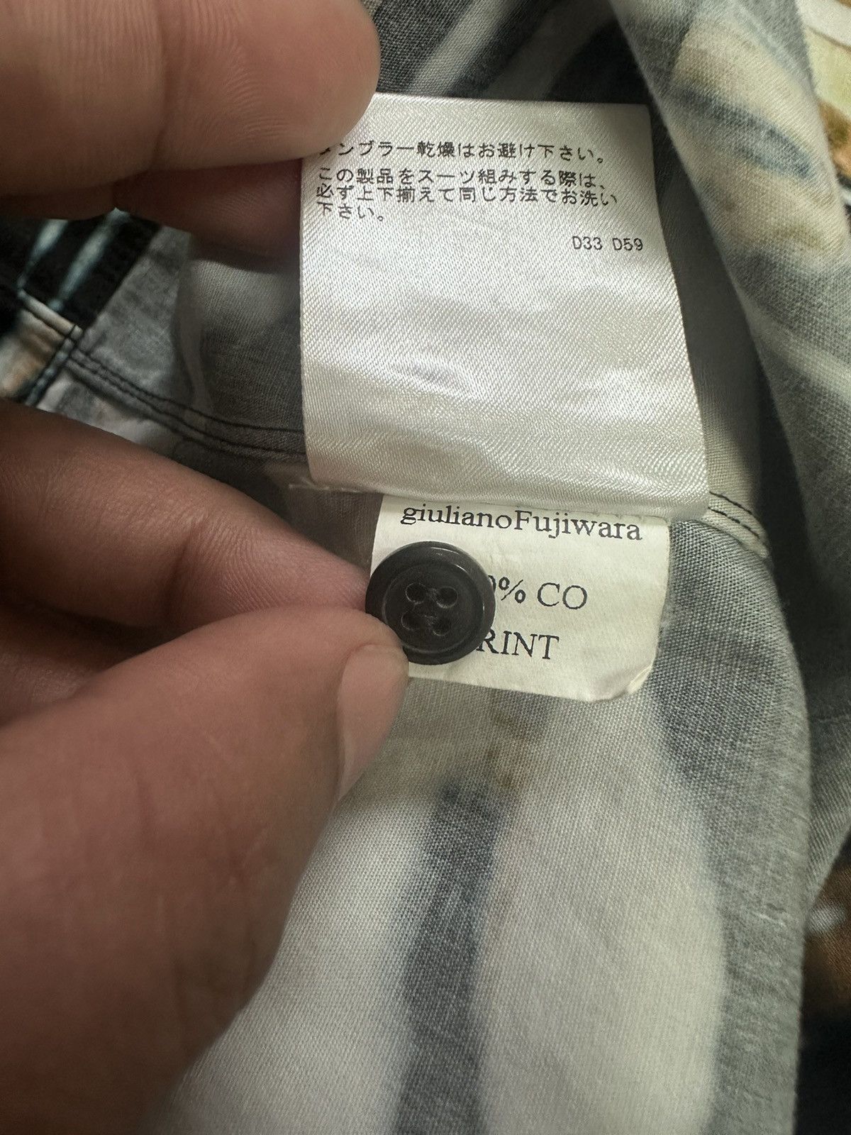 Giuliano Fujiwara × Hiroshi Fujiwara × Japanese Brand 🇯🇵 Giuliano Fujiwara Open Button Shirts Size US S / EU 44-46 / 1 - 6 Thumbnail