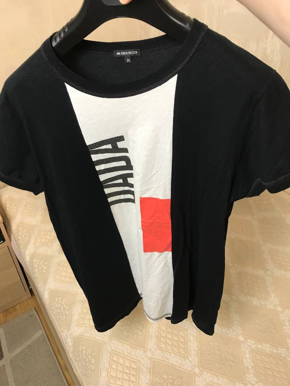 Ann Demeulemeester 🔥 Ann Demeulemeester 08SS Runaway Dada Cut T Shirt RARE Size US M / EU 48-50 / 2 - 5 Thumbnail
