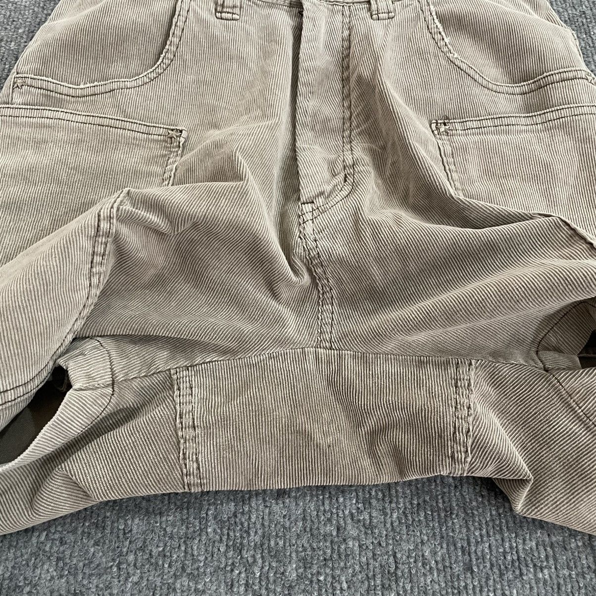Issey Miyake Tsumori Chisato Corduroy Short Pants Multi Pocket Streetwear Size US 29 - 7 Thumbnail