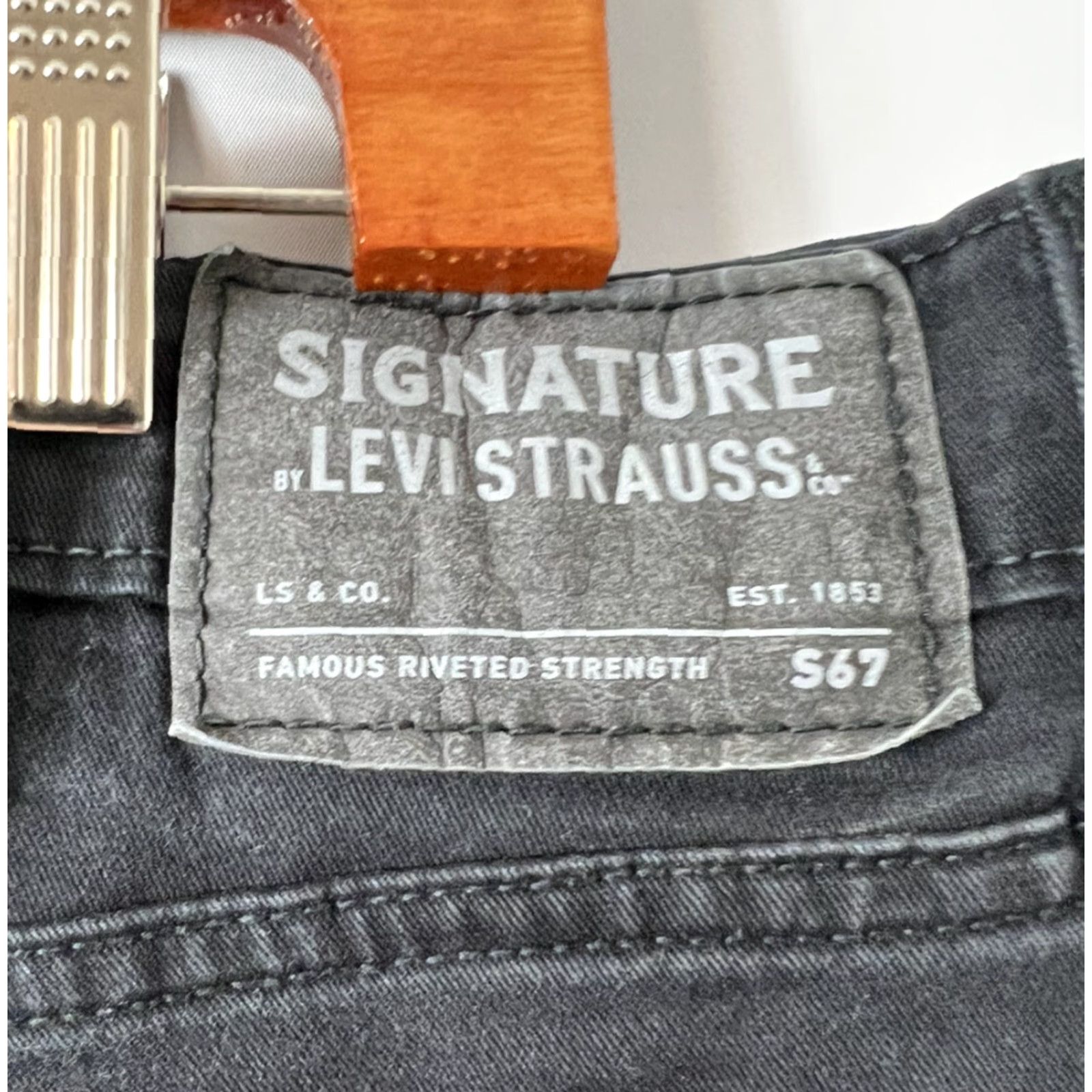 Levi's Levi's Jeans Mens Black 38x30 S67 Regular Straight 38 30 Mens Size US 38 / EU 54 - 4 Thumbnail