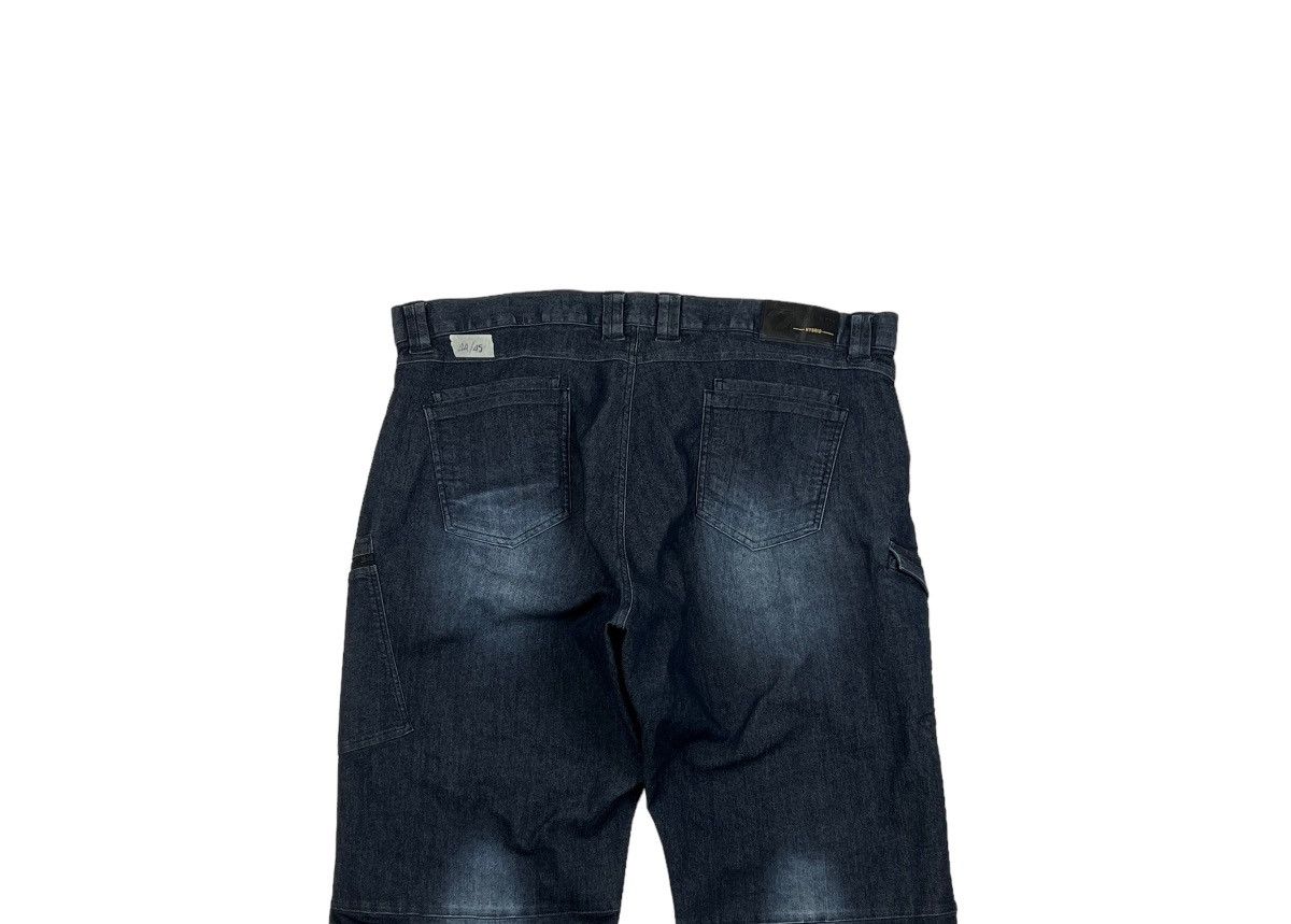 Japanese Brand Z-Dragon Hybrid Denim Cargo Pants Size US 44 / EU 60 - 6 Thumbnail