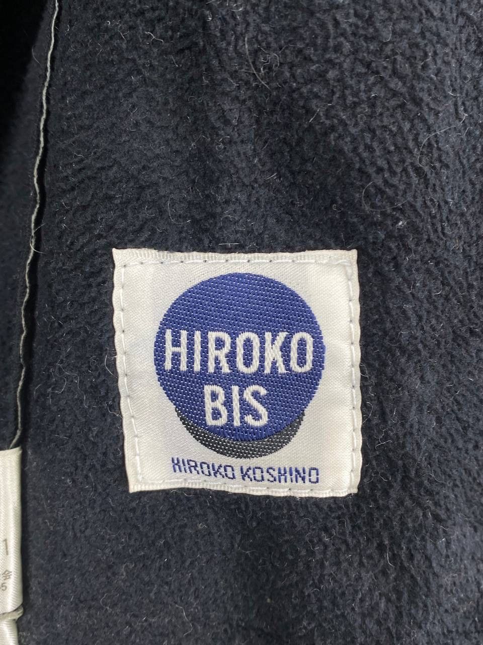 Hiroko Koshino Homme Vintage Hiroko Bis by Hiroko Koshino Leather Jacket Size S / US 4 / IT 40 - 6 Thumbnail
