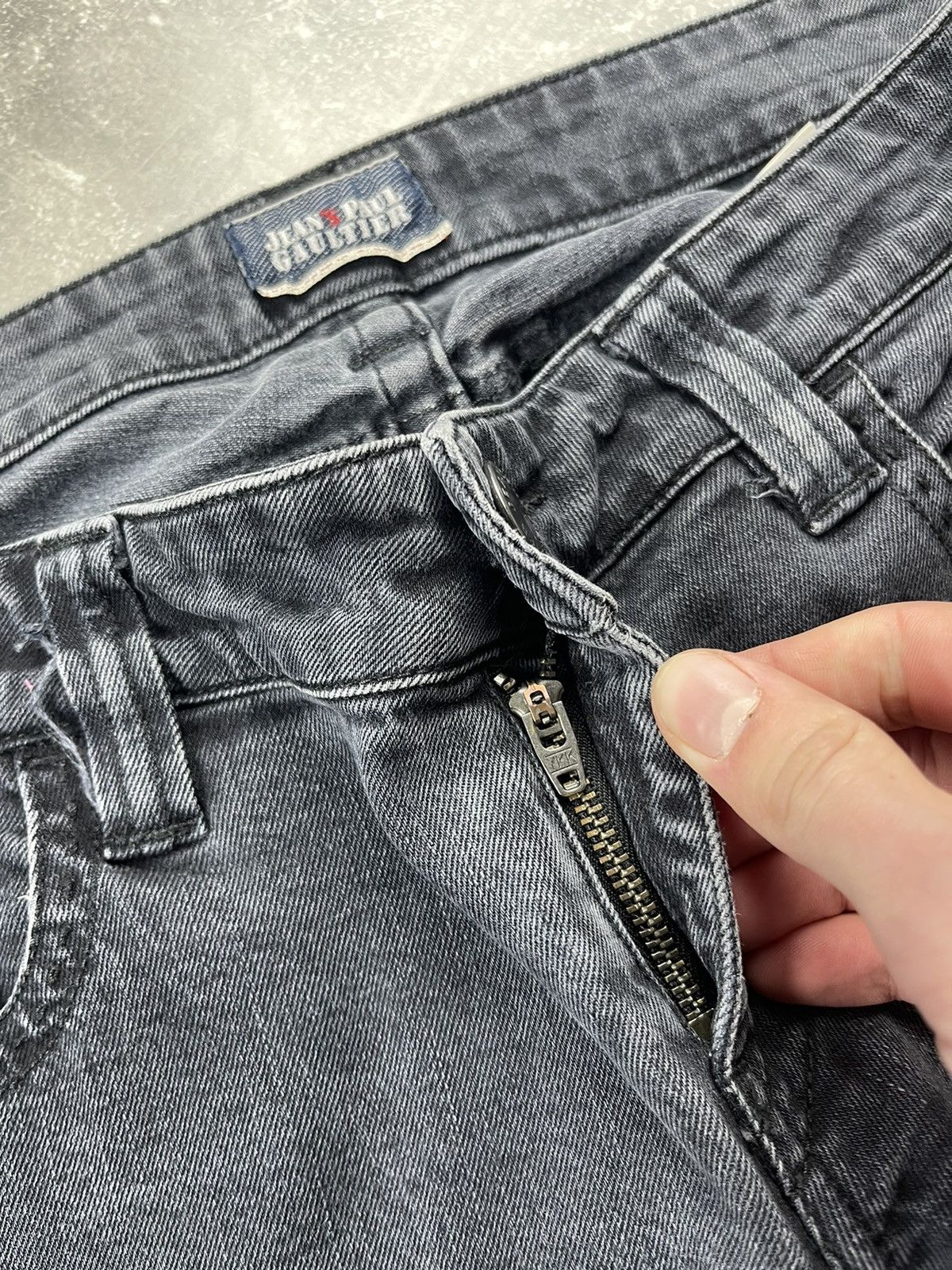 Jean Paul Gaultier Jean Paul Gaultier Jeans Line Vintage 00s Slim Denim Pants Size US 32 / EU 48 - 12 Thumbnail