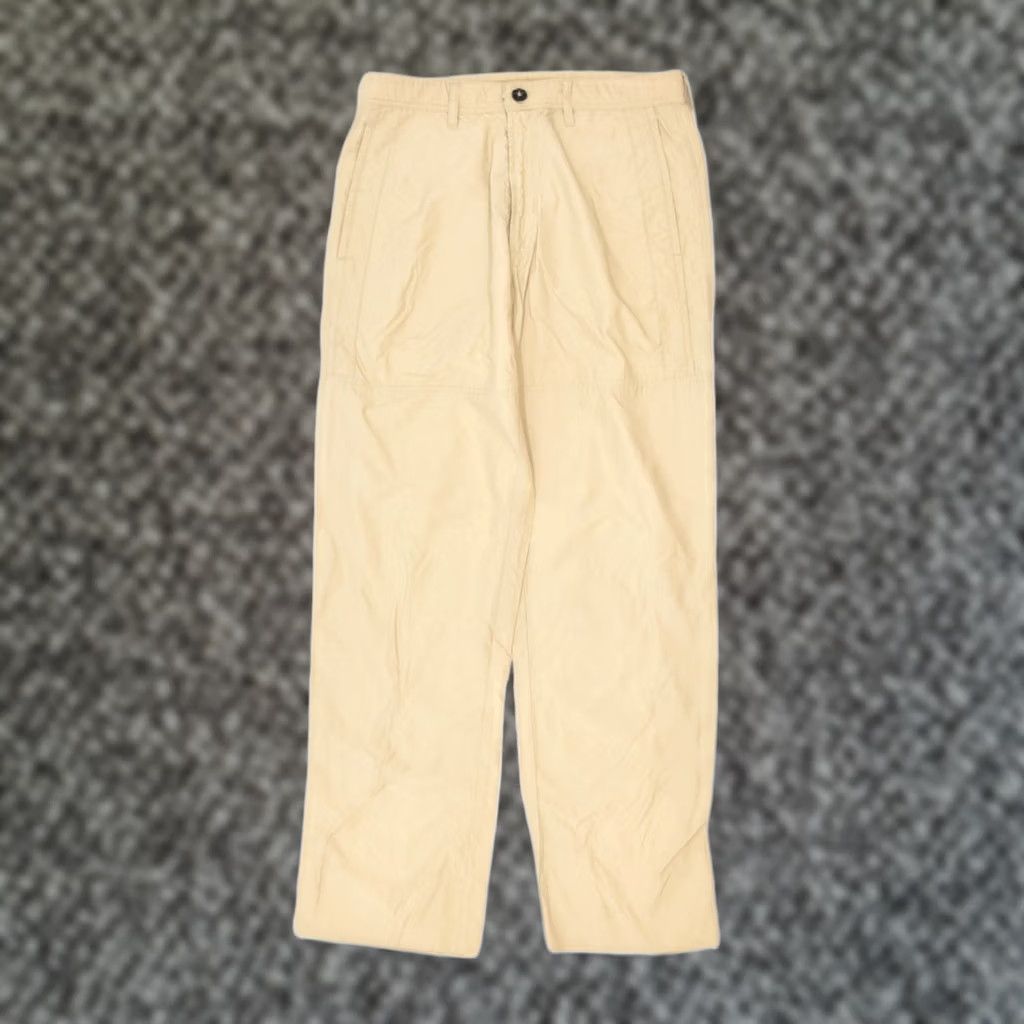 Invicta INVICTA Womens Casual Trousers Beige Cotton Classic Large W30 L29 IT 46 Size 36" / US 14 / IT 50 - 1 Thumbnail