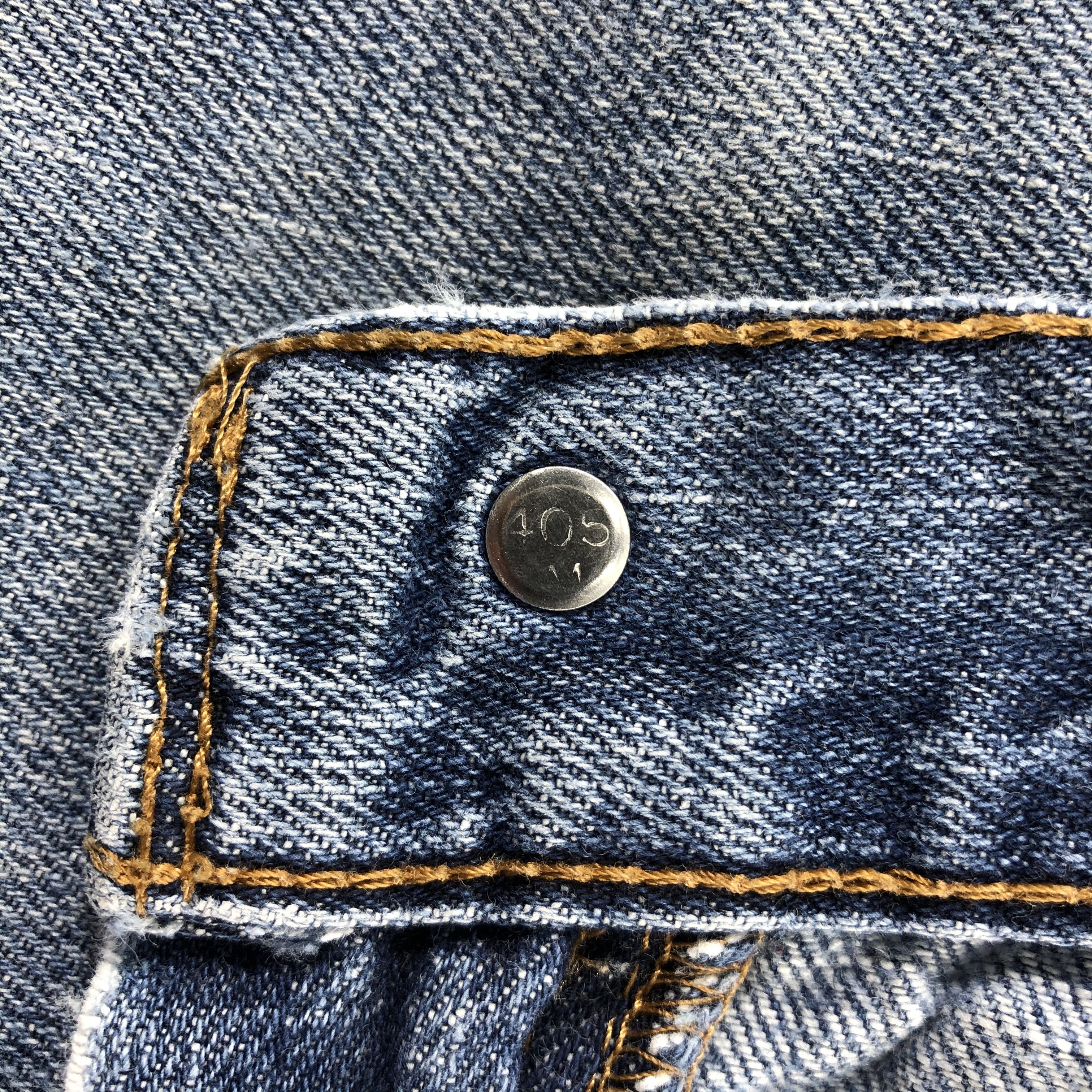 Levi's Vintage Blue Wash Levis 559 Jeans-J2459 Size US 37 - 13 Thumbnail