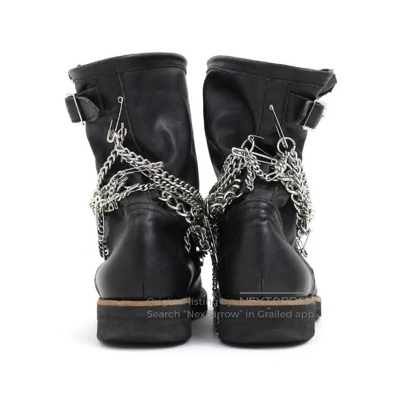 Comme des Garcons Comme Des Garcons Chain engineer boots Size US 7.5 / IT 37.5 - 2 Thumbnail