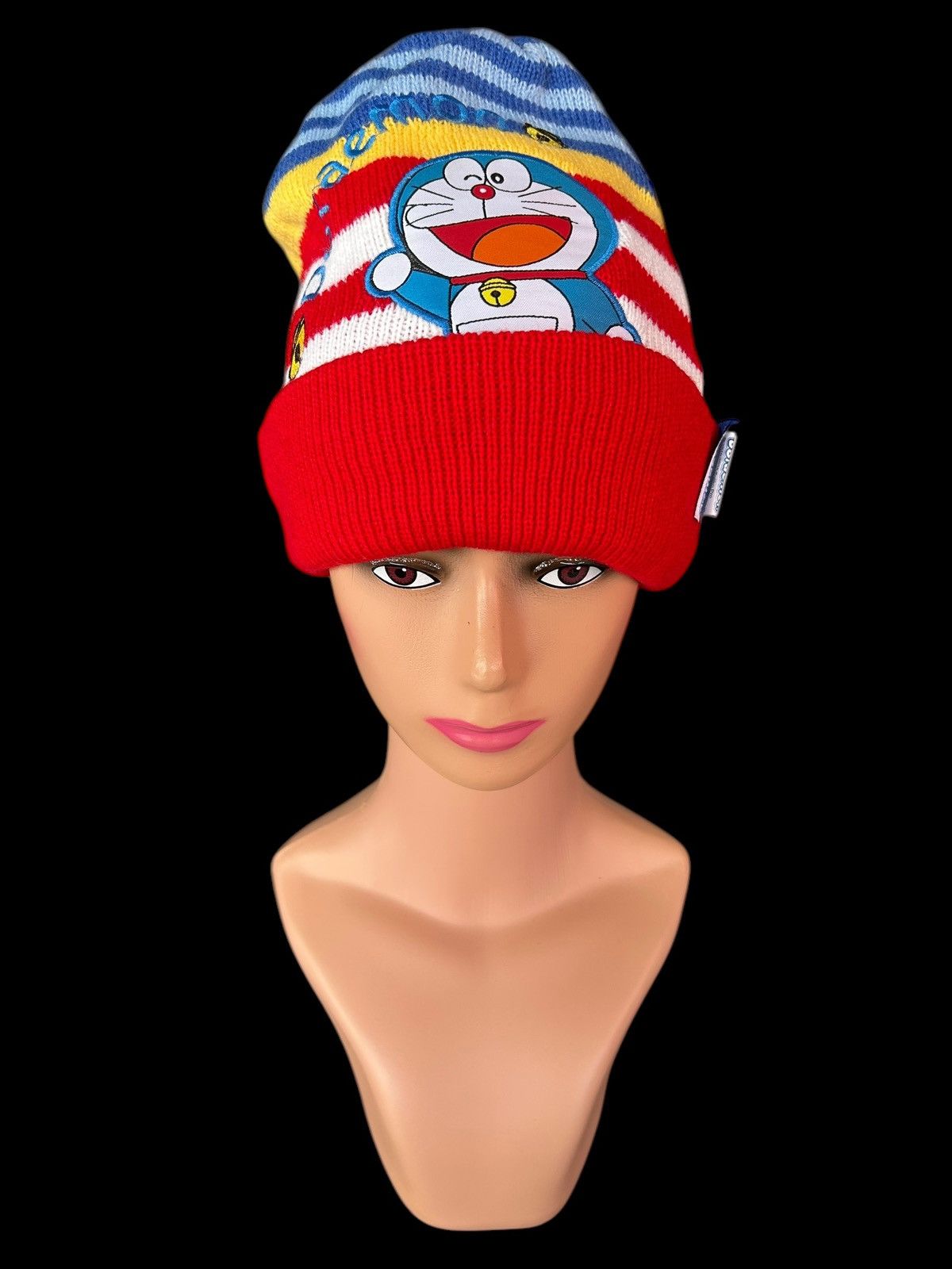 Japanese Brand × Kapital × Vintage Vintage Doraemon Beanie Hats ☠️☠️ Size ONE SIZE - 2 Thumbnail