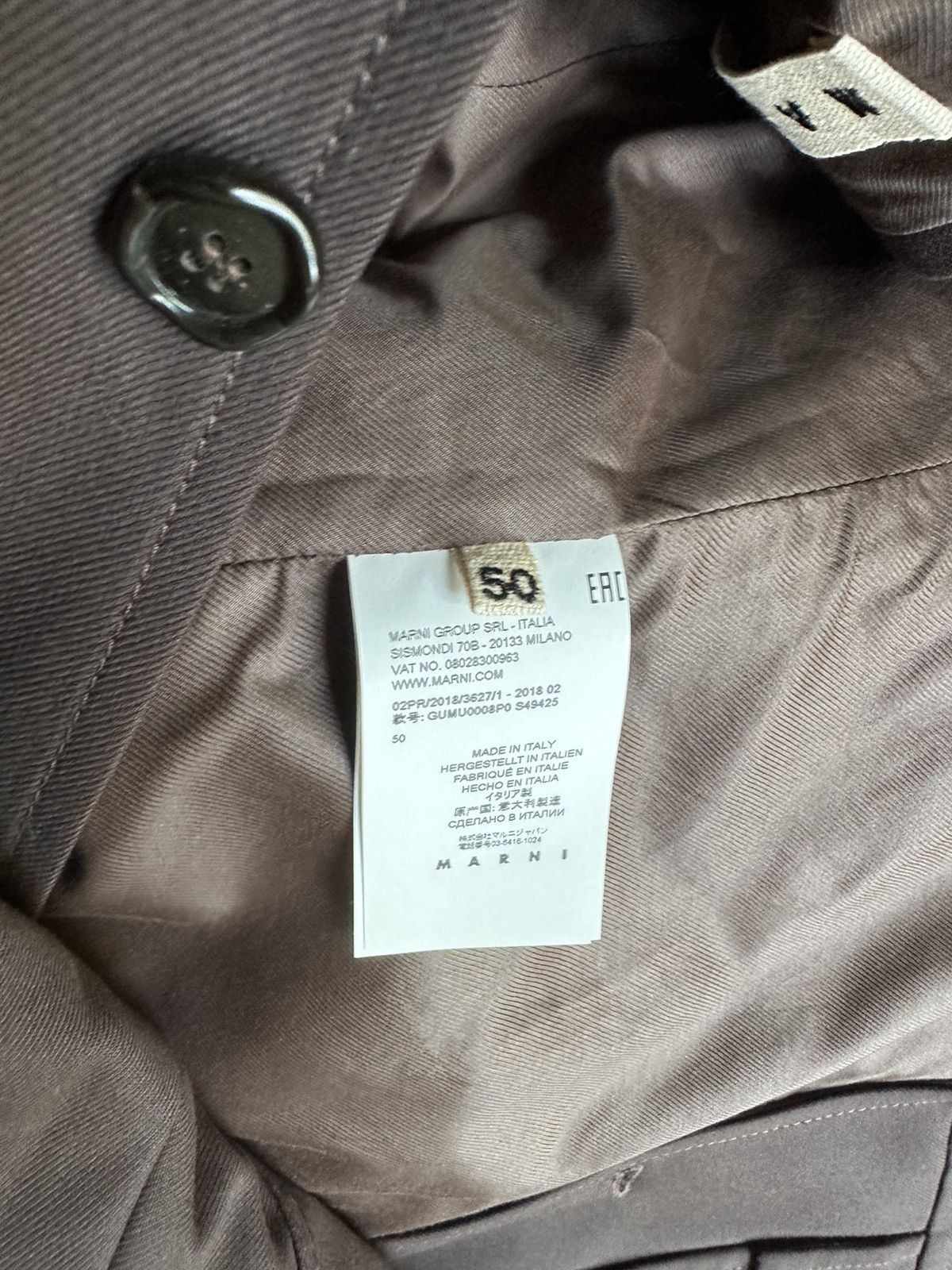 Marni Marni runway suit Size 50R - 14 Thumbnail