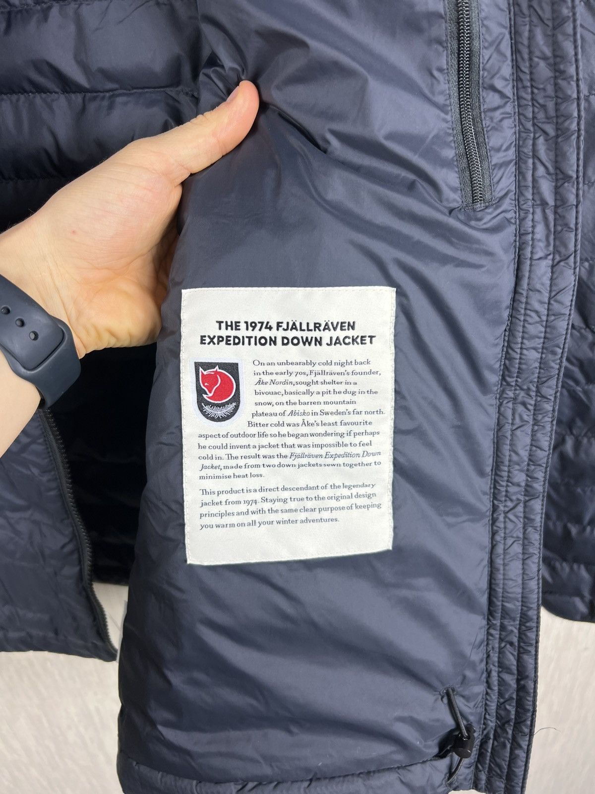 Fjallraven Fjäll Räven expedition series light down jacket hoodie Size XS / US 0-2 / IT 36-38 - 21 Thumbnail