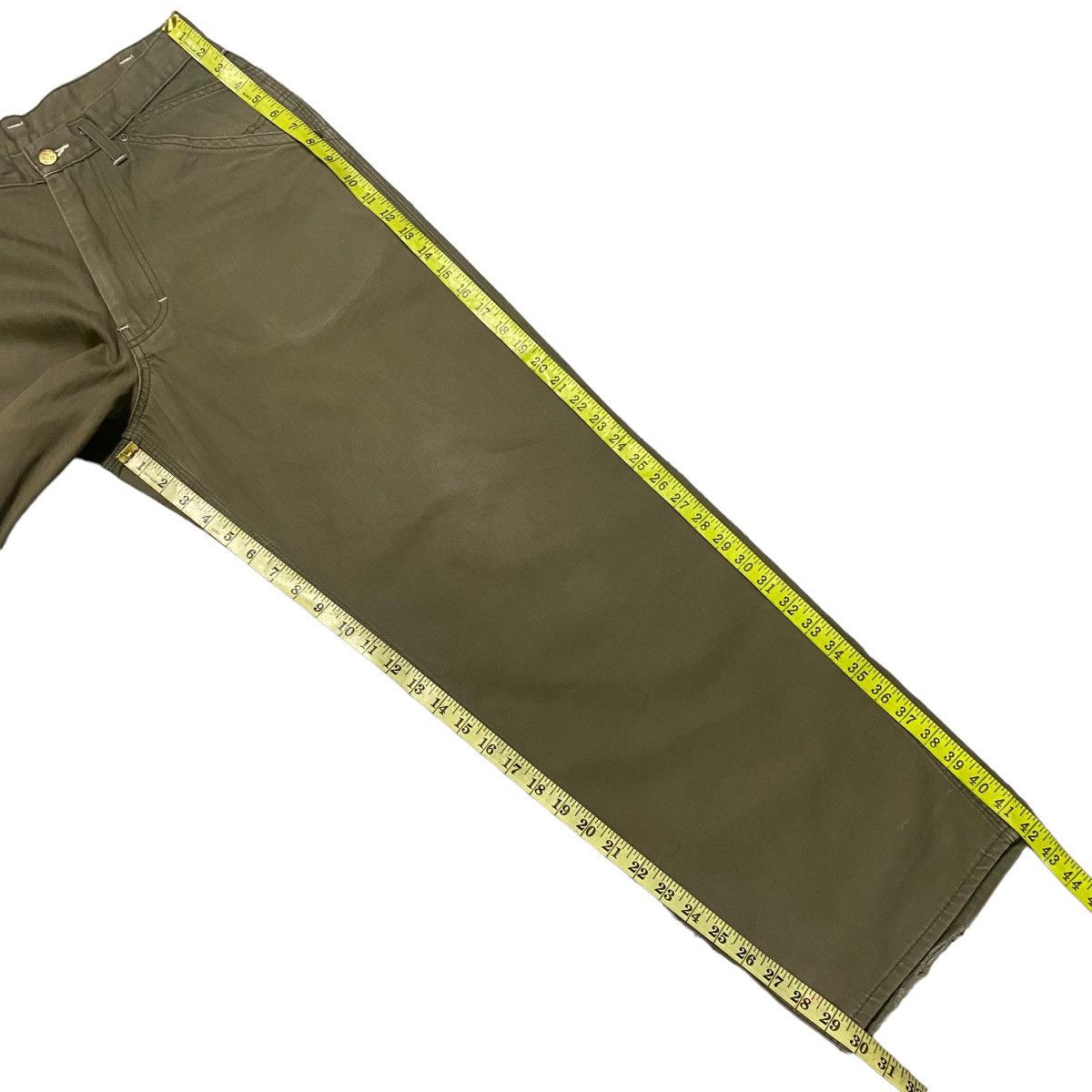 Vintage BALANCE+HARMONY KEMPEL Union Made HBT Work Pants Sunfaded Size US 30 / EU 46 - 20 Thumbnail