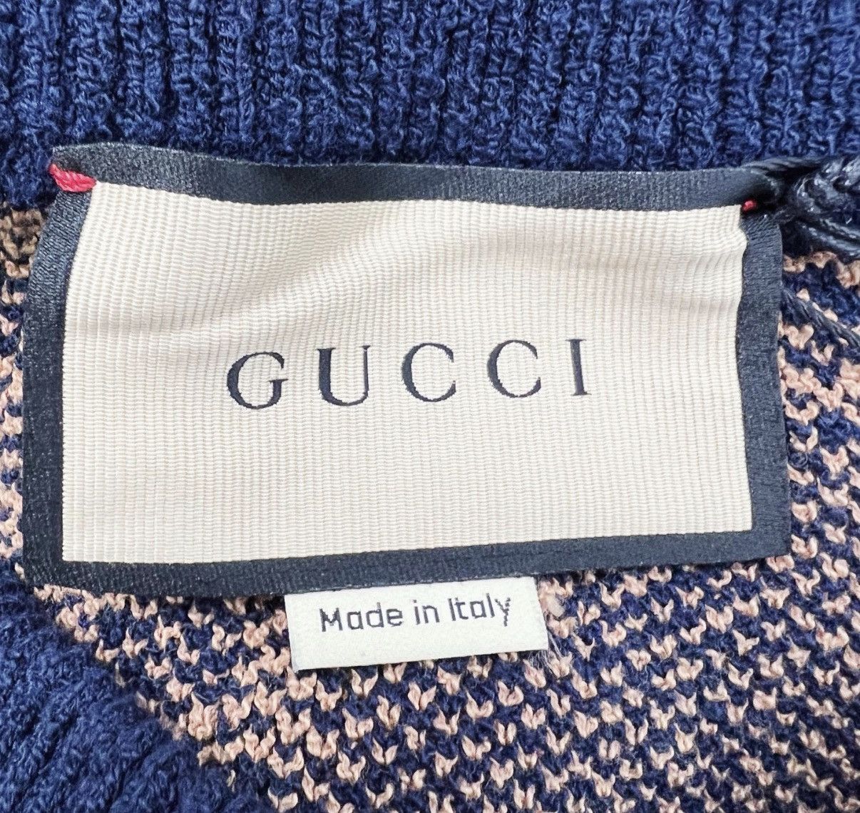 Gucci GUCCI Khaki Color-Block Jacquard Mid-Rise Shorts K12 Size 27" / US 4 / IT 40 - 7 Thumbnail
