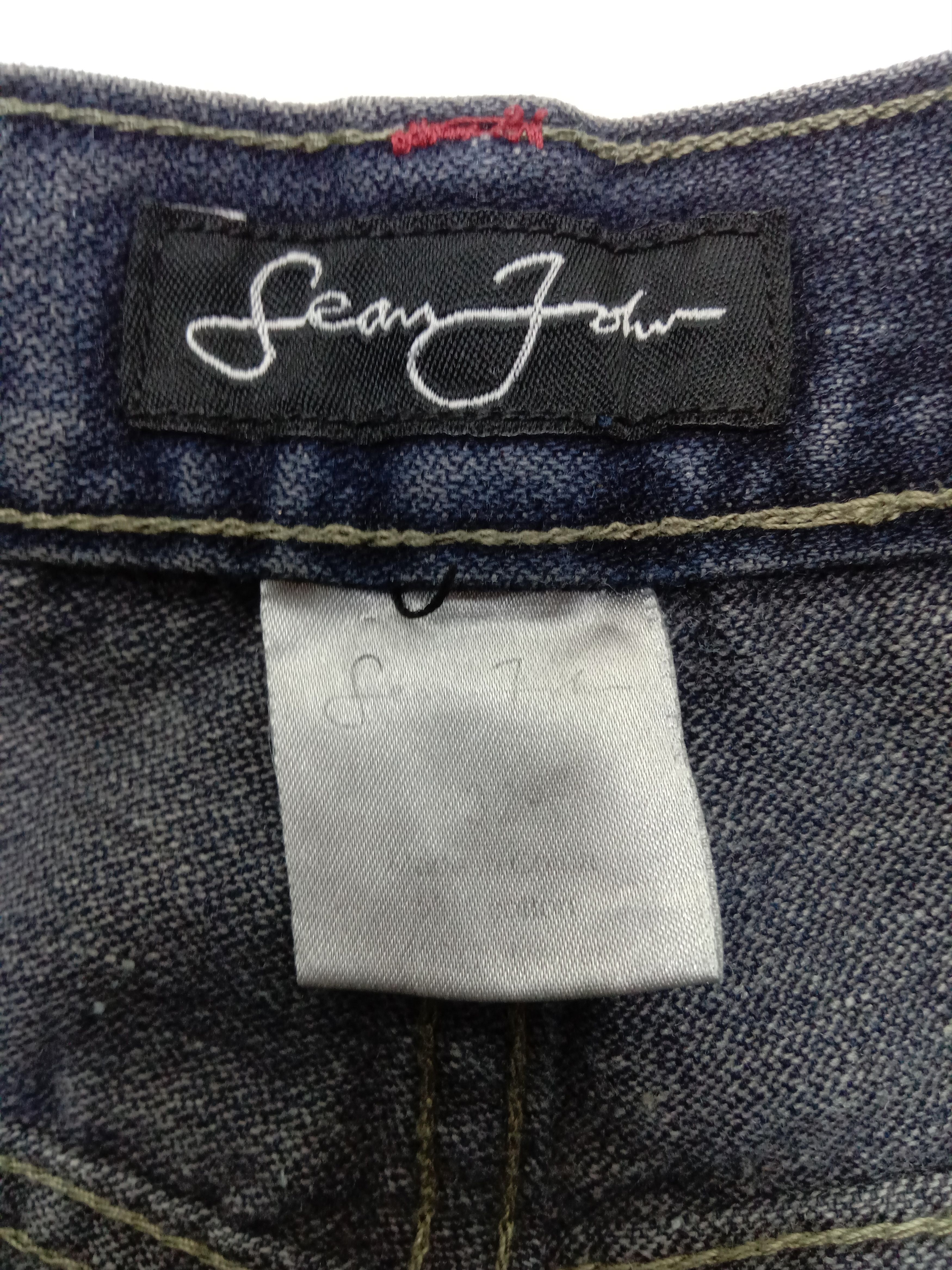 Sean John Vintage Sean John SJ Patched Baggy Wide Jeans Size US 31 - 11 Thumbnail