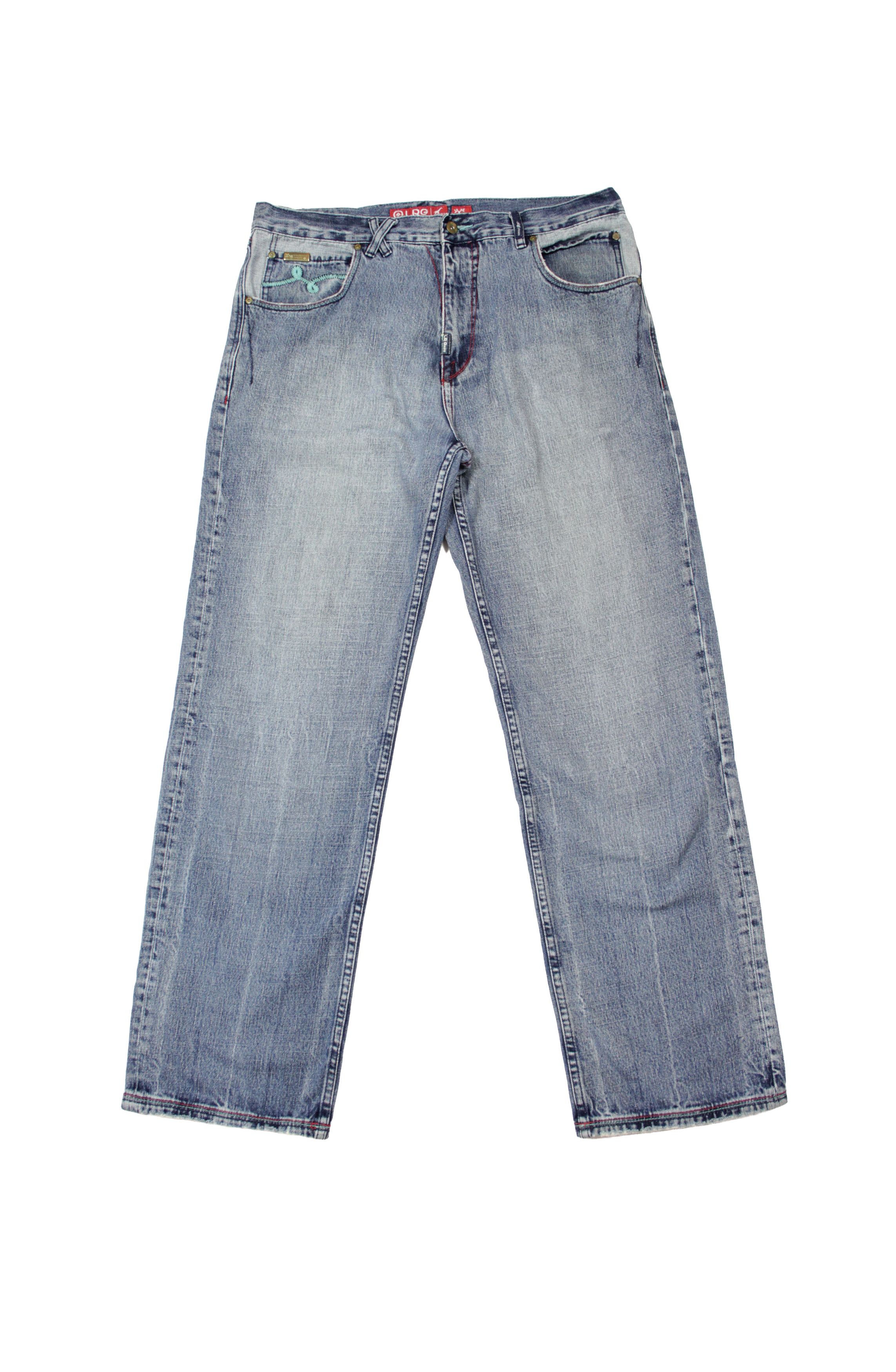 LRG 00S Y2K Rap Baggy Jeans Vintage Size US 38 / EU 54 - 1 Thumbnail
