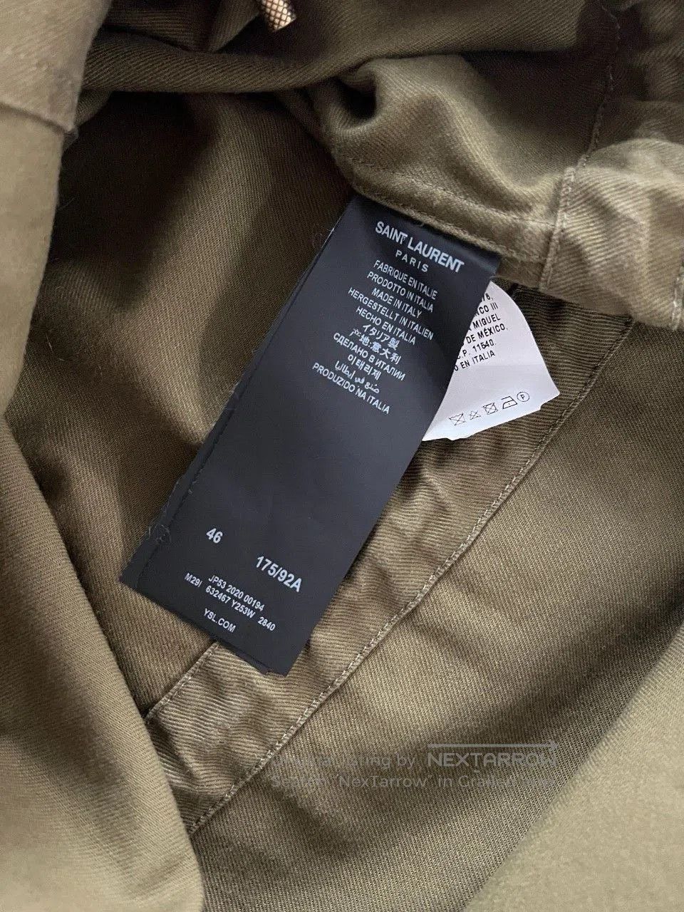 Saint Laurent Paris SAINT LAURENT Toggle Hooded Coat. Size US S / EU 44-46 / 1 - 7 Thumbnail
