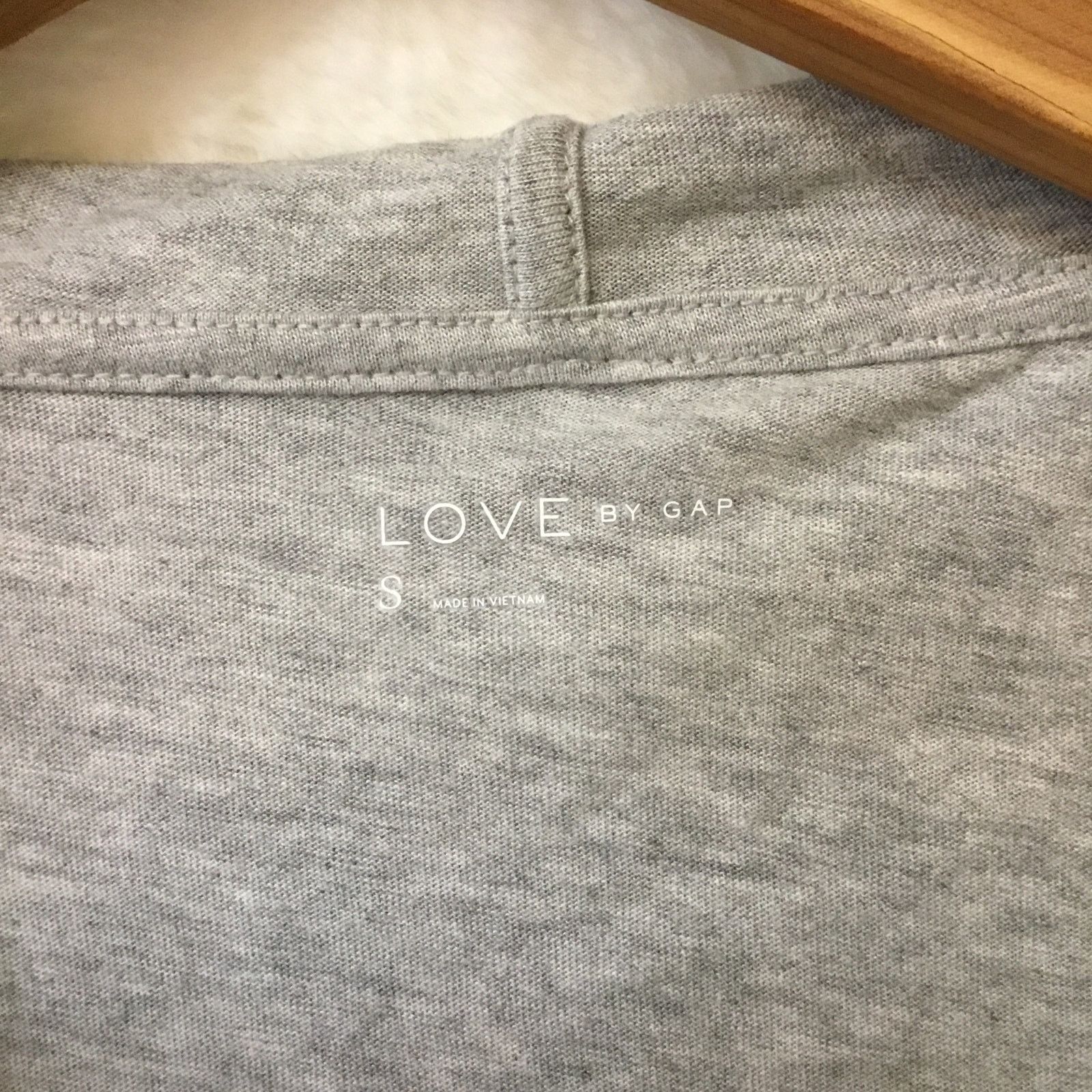Gap GAP Gray Jersey Knit Hoodie Size XS / US 0-2 / IT 36-38 - 5 Thumbnail