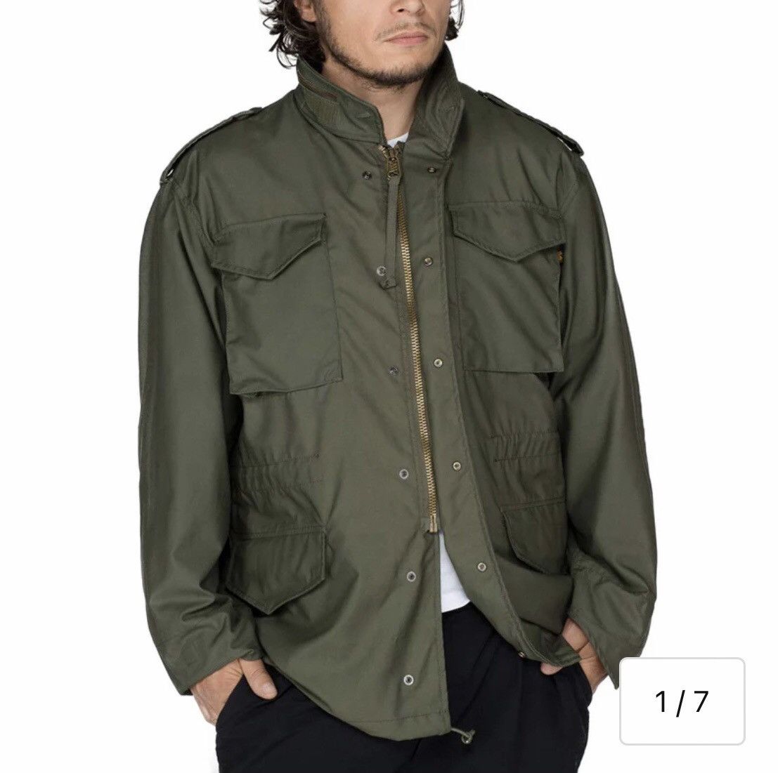 Alpha Industries Alpha Industries M65 Oversized Military Field Jacket Size US XL / EU 56 / 4 - 1 Thumbnail