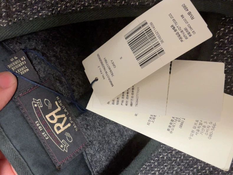 RRL Ralph Lauren RRL Ralph Lauren Türkiye wool bbj thick heavy tooling vint Size US S / EU 44-46 / 1 - 9 Thumbnail